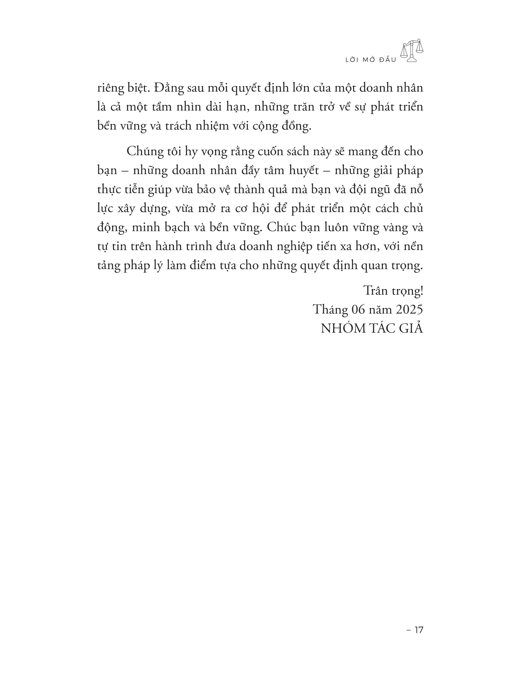 Phap Ly Cho Doanh Nhan - Bao Ve Tai San - Giu Gin Danh Tieng - Phat Trien Ben Vung