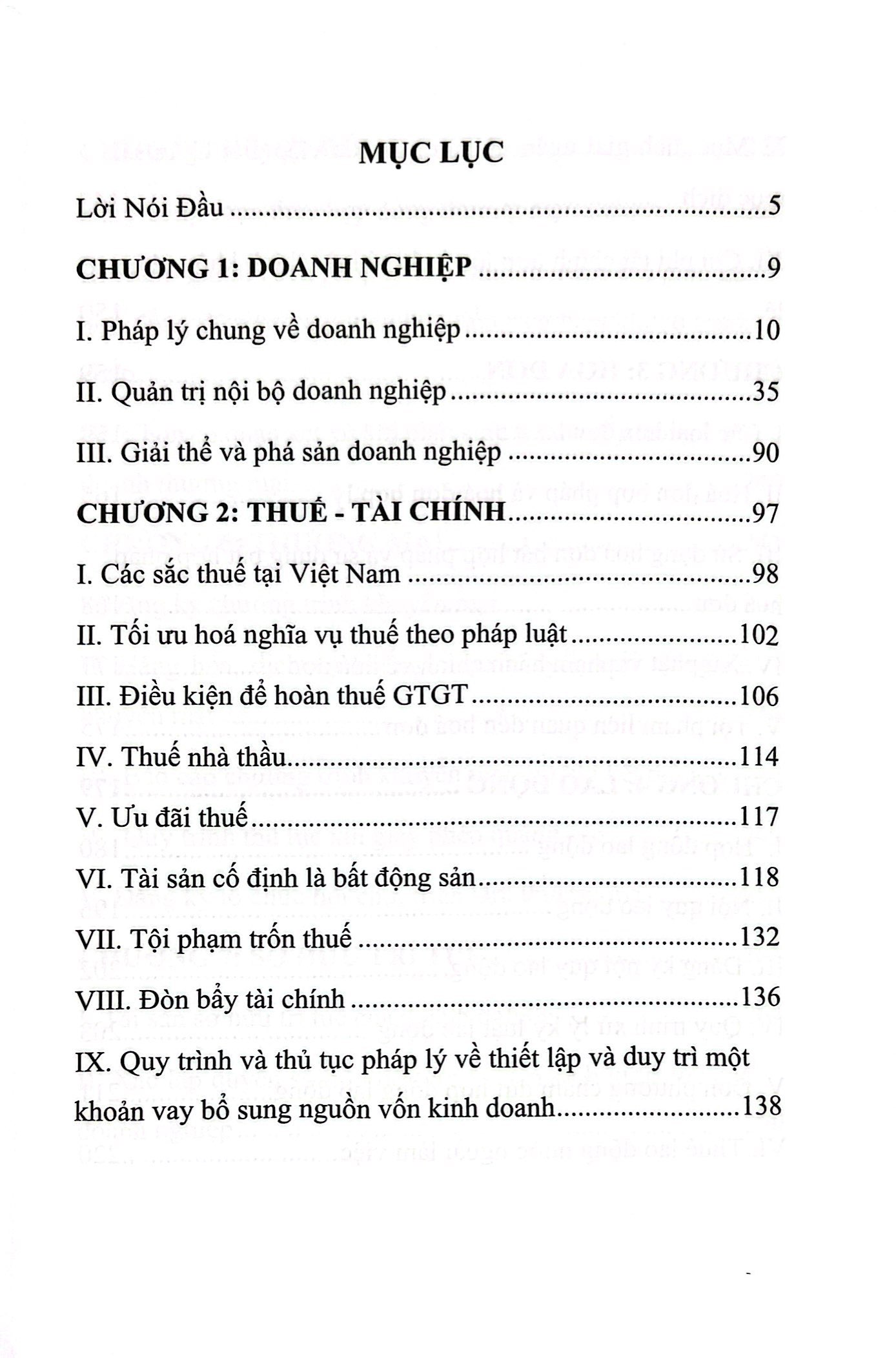 pháp lý dành cho ceo