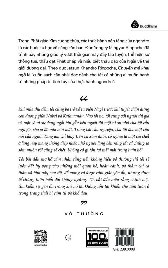 phật giáo tây tạng cơ bản - chuyển mê khai ngộ