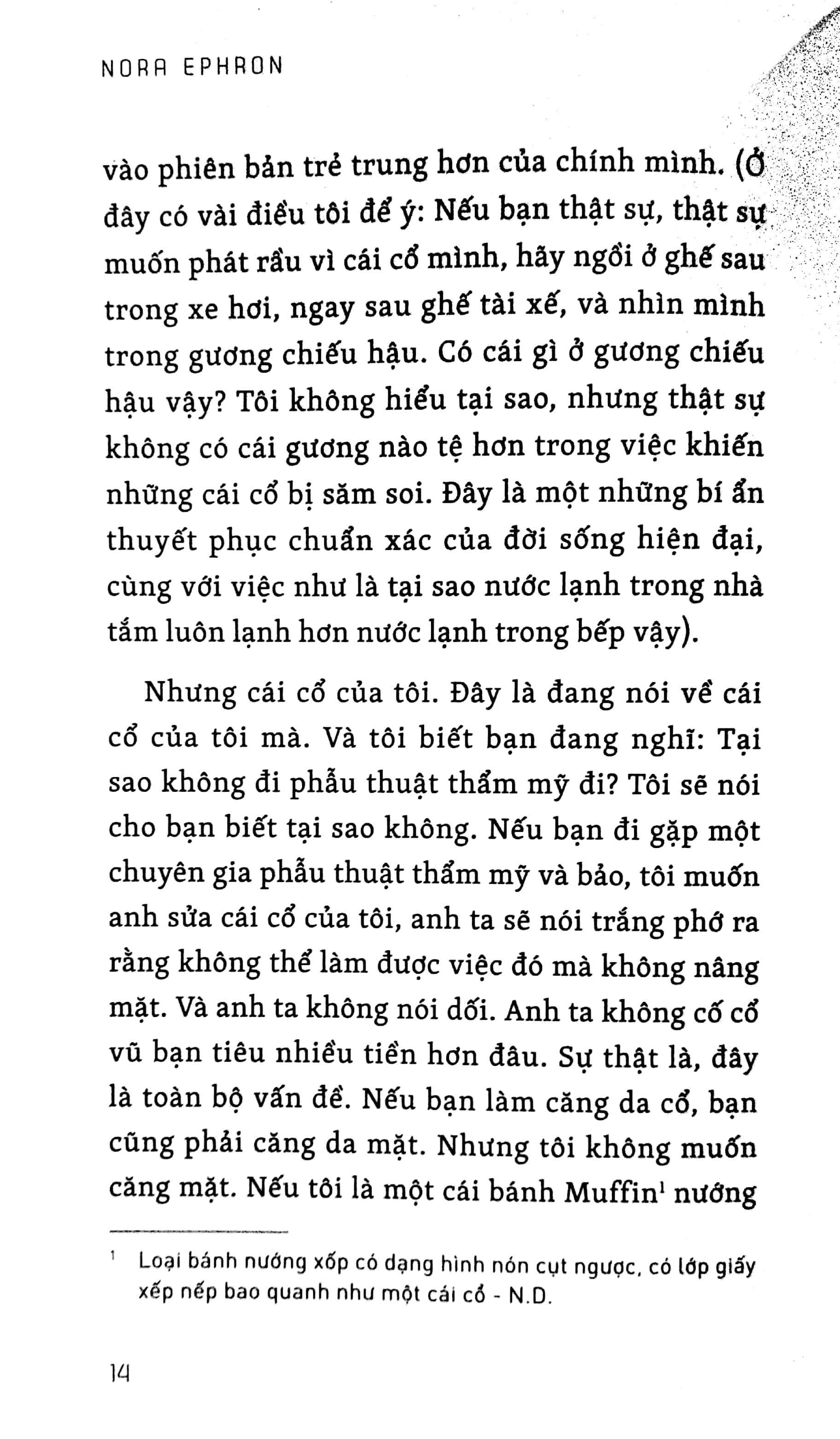 phát khổ vì cái cổ