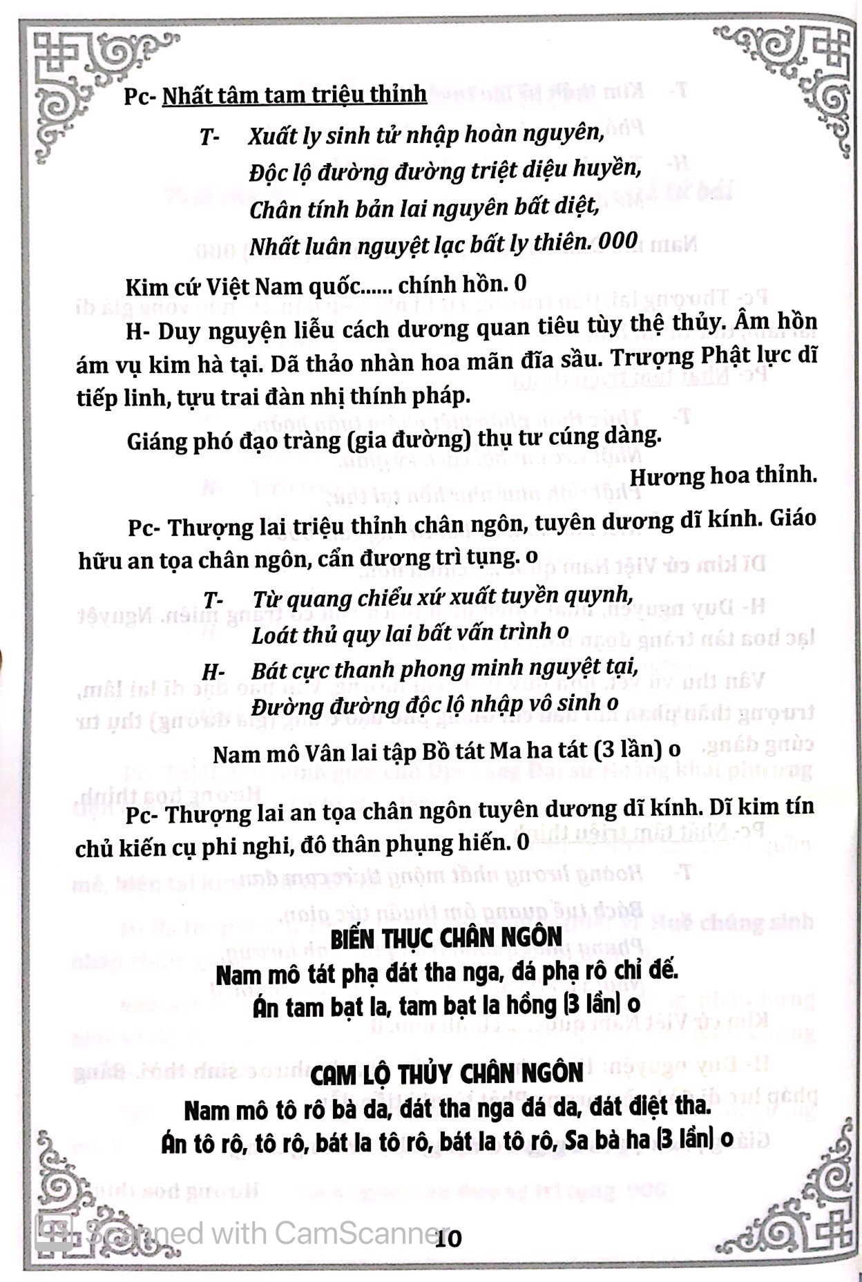 phật lịch 2562 - khoa cúng thông dụng