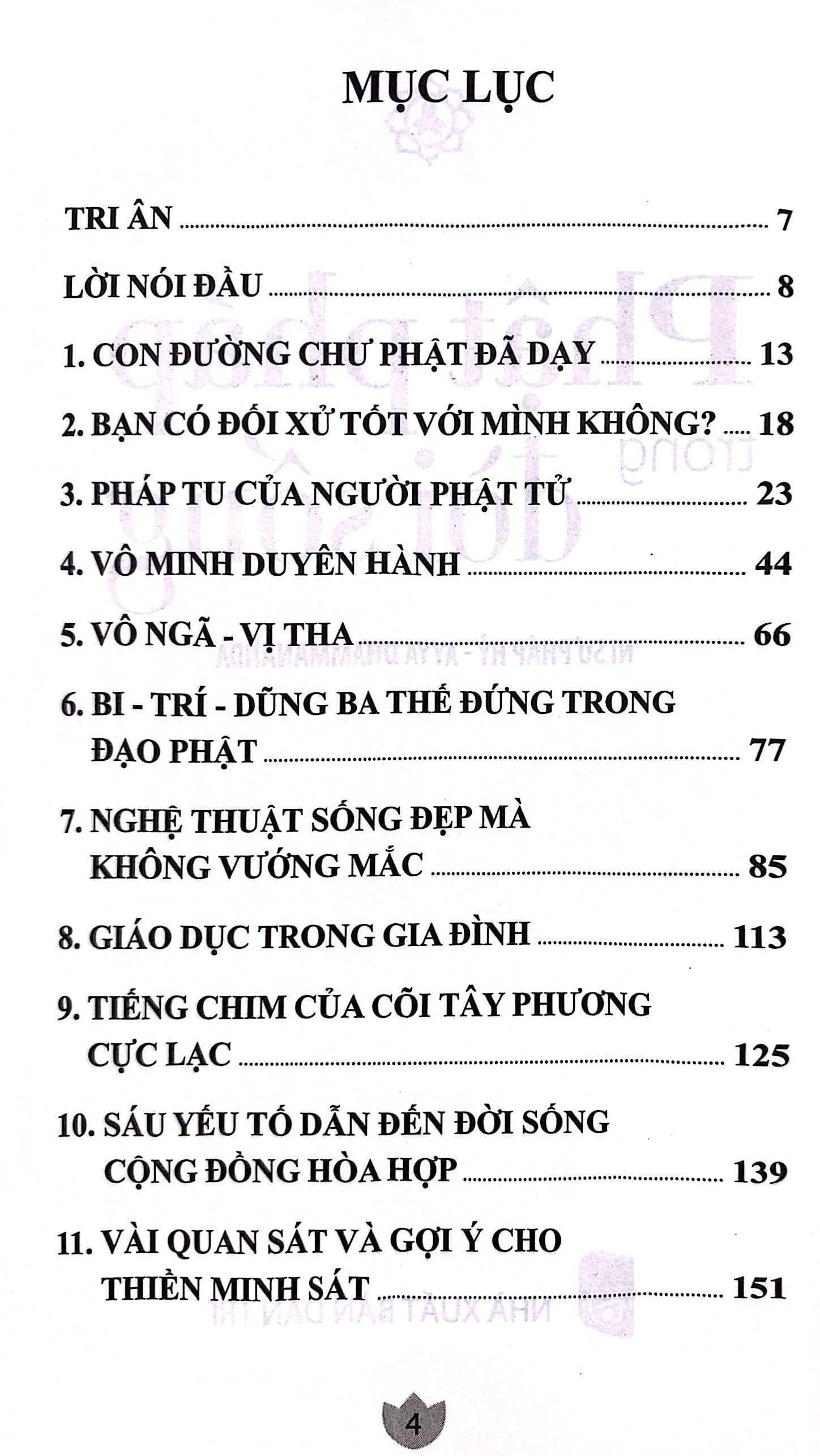 phật pháp trong đời sống