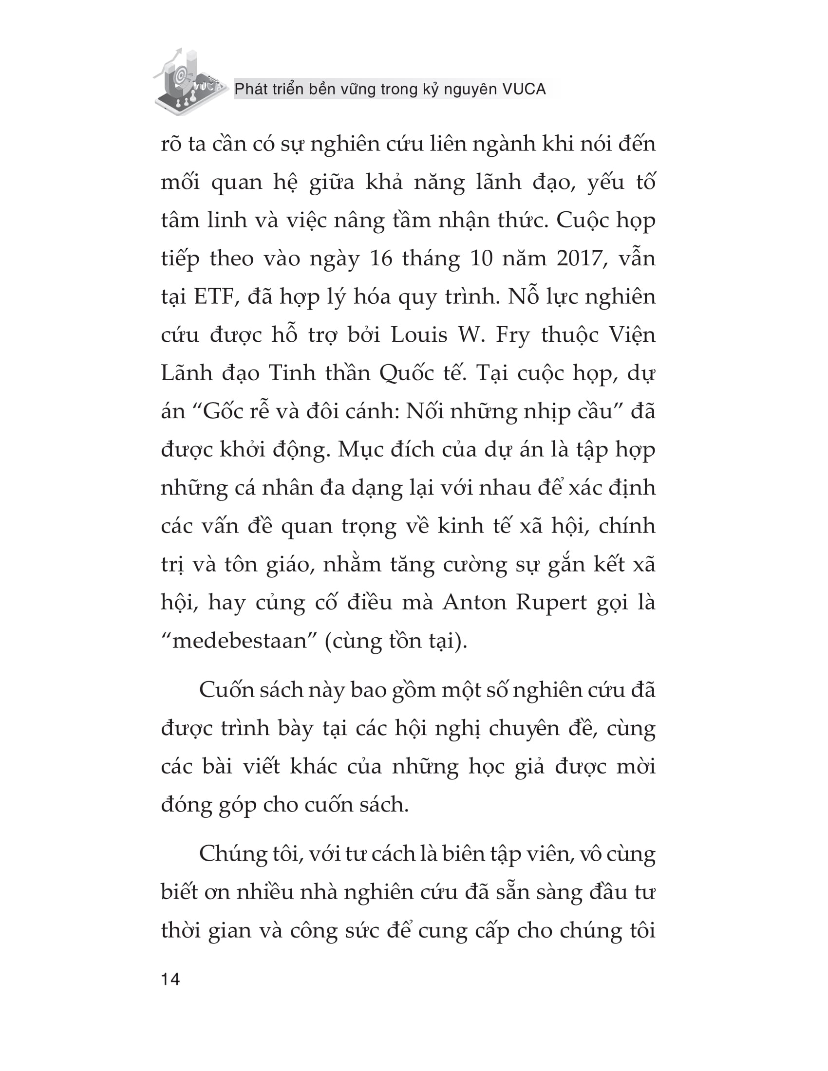phát triển bền vững trong kỷ nguyên vuca