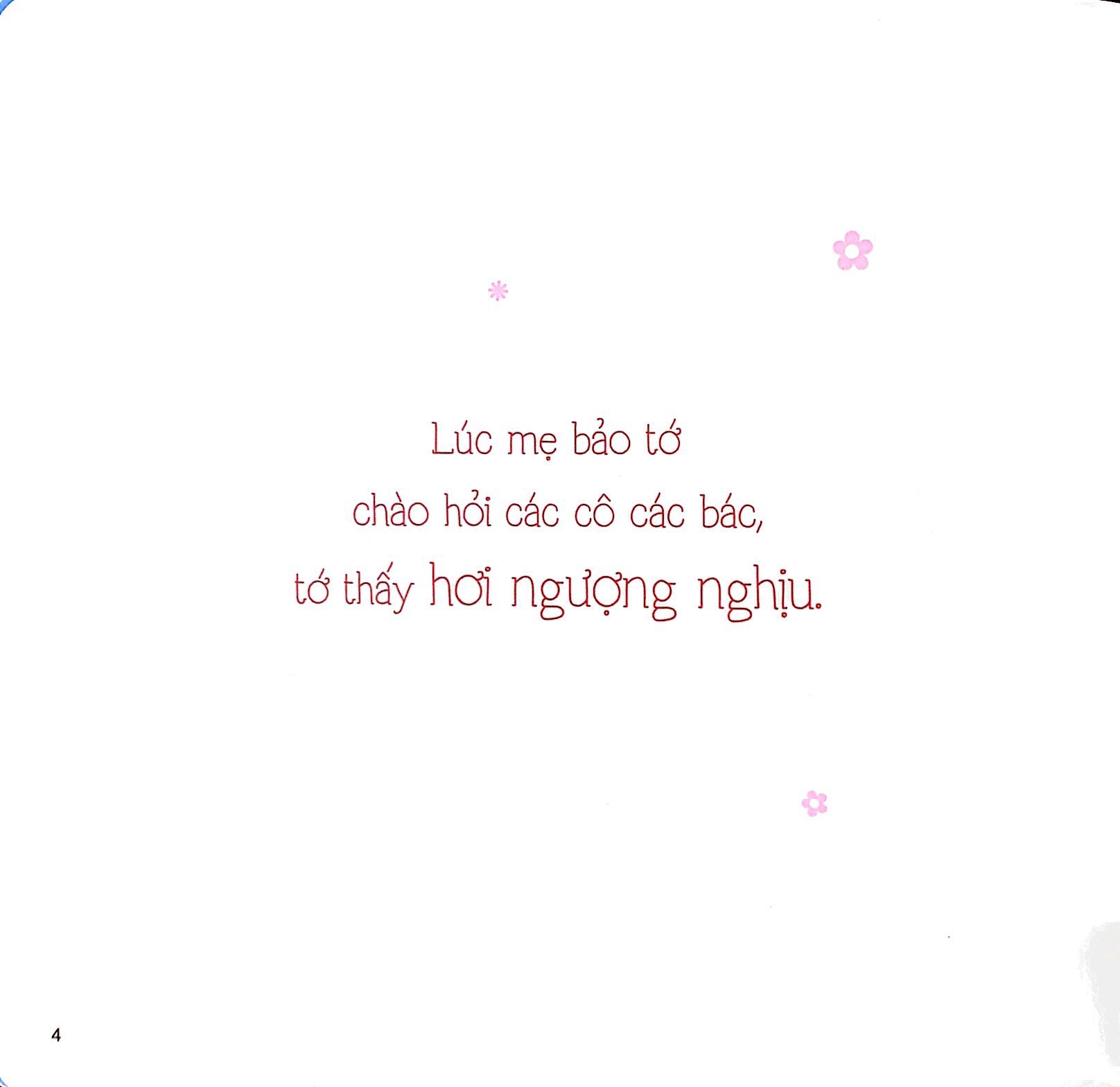 phát triển eq cho trẻ mẫu giáo - tớ ngượng ơi là ngượng