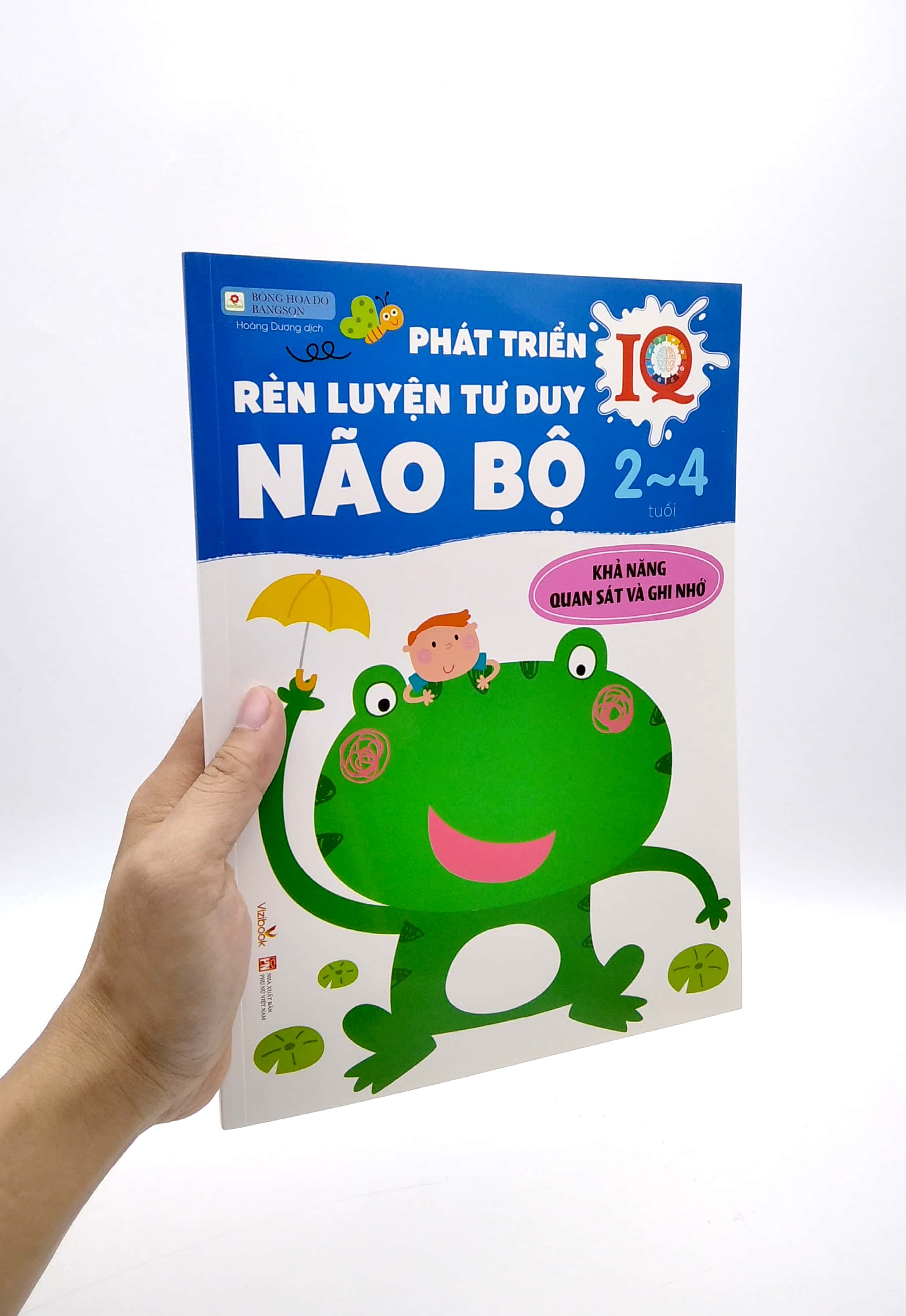 phát triển iq rèn luyện tư duy não bộ 2- 4 tuổi: khả năng quan sát và ghi nhớ