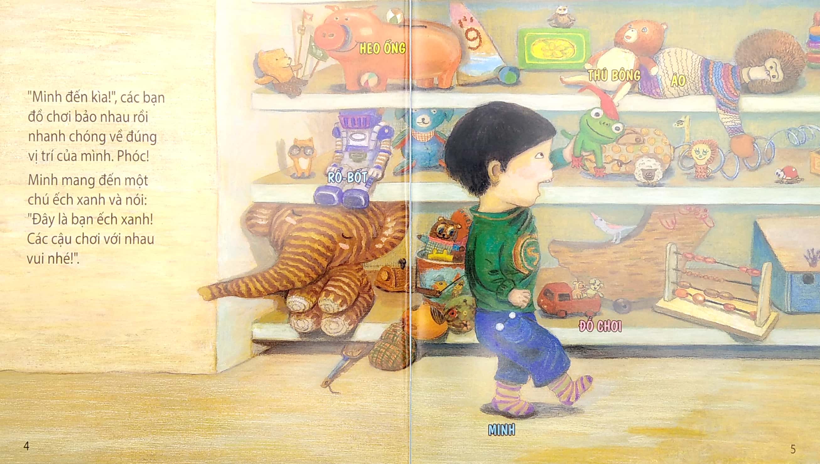 phát triển khả năng ngôn ngữ cho trẻ - để bé biết lắng nghe người khác