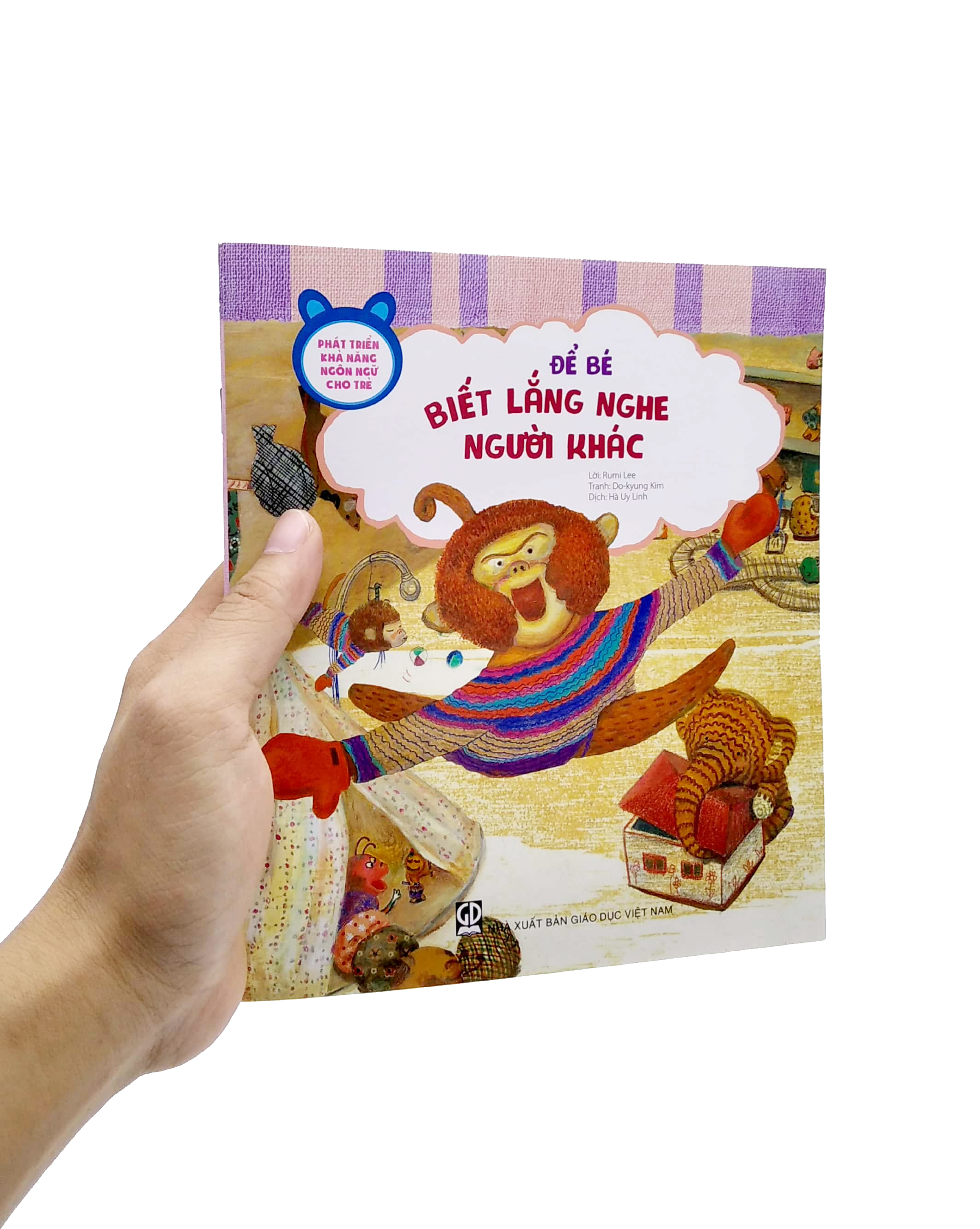 phát triển khả năng ngôn ngữ cho trẻ - để bé biết lắng nghe người khác