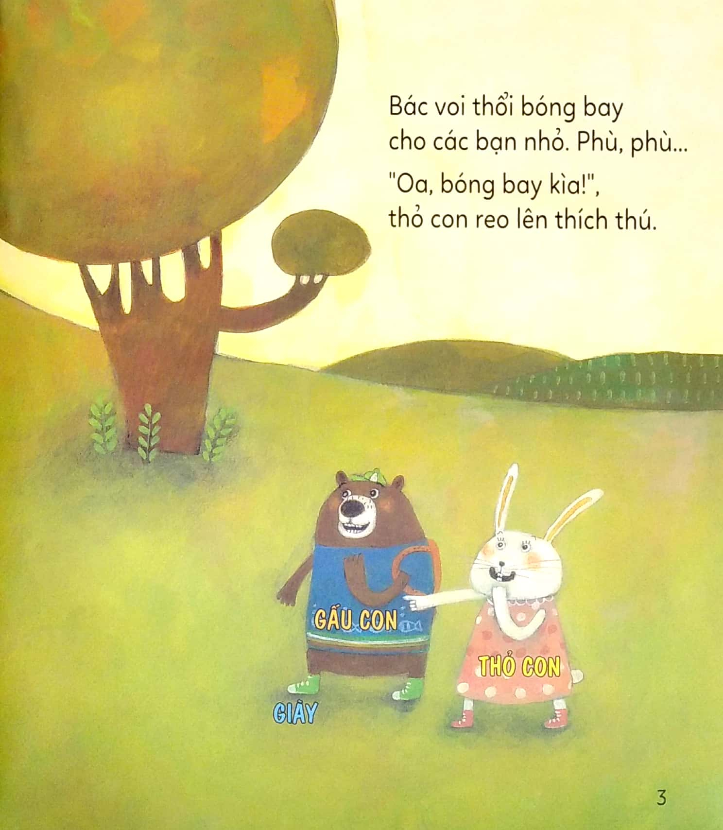 phát triển khả năng ngôn ngữ cho trẻ - để bé biết nói lời cảm ơn