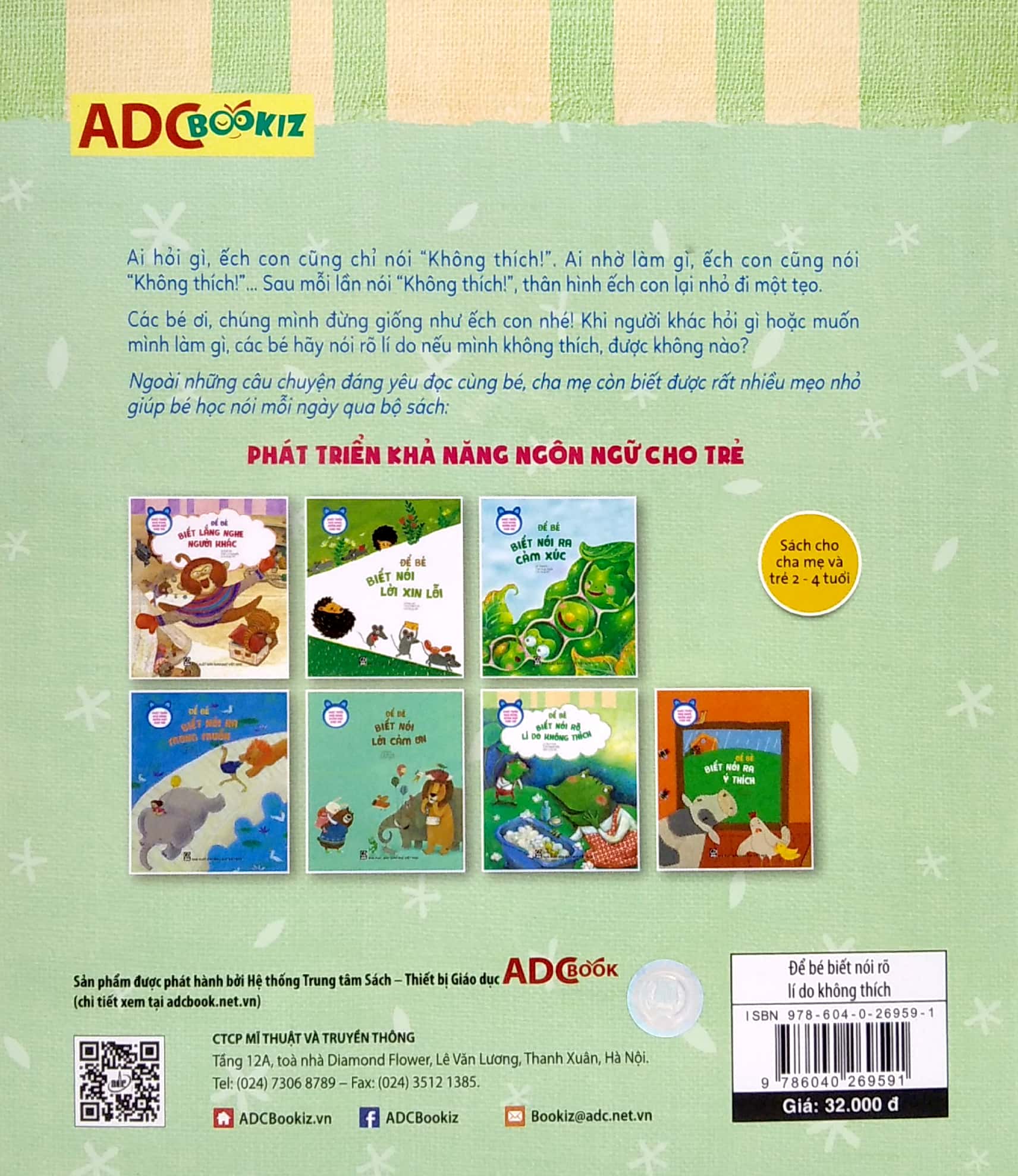 phát triển khả năng ngôn ngữ cho trẻ - để bé biết nói rõ lí do không thích