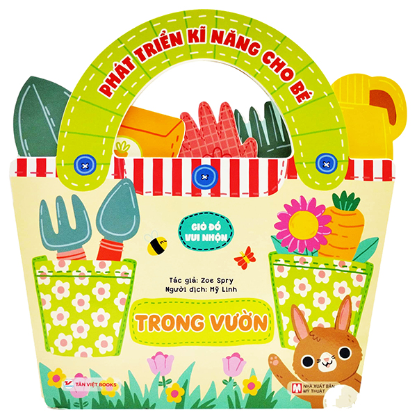 phát triển kĩ năng cho bé - giỏ đồ vui nhộn - trong vườn