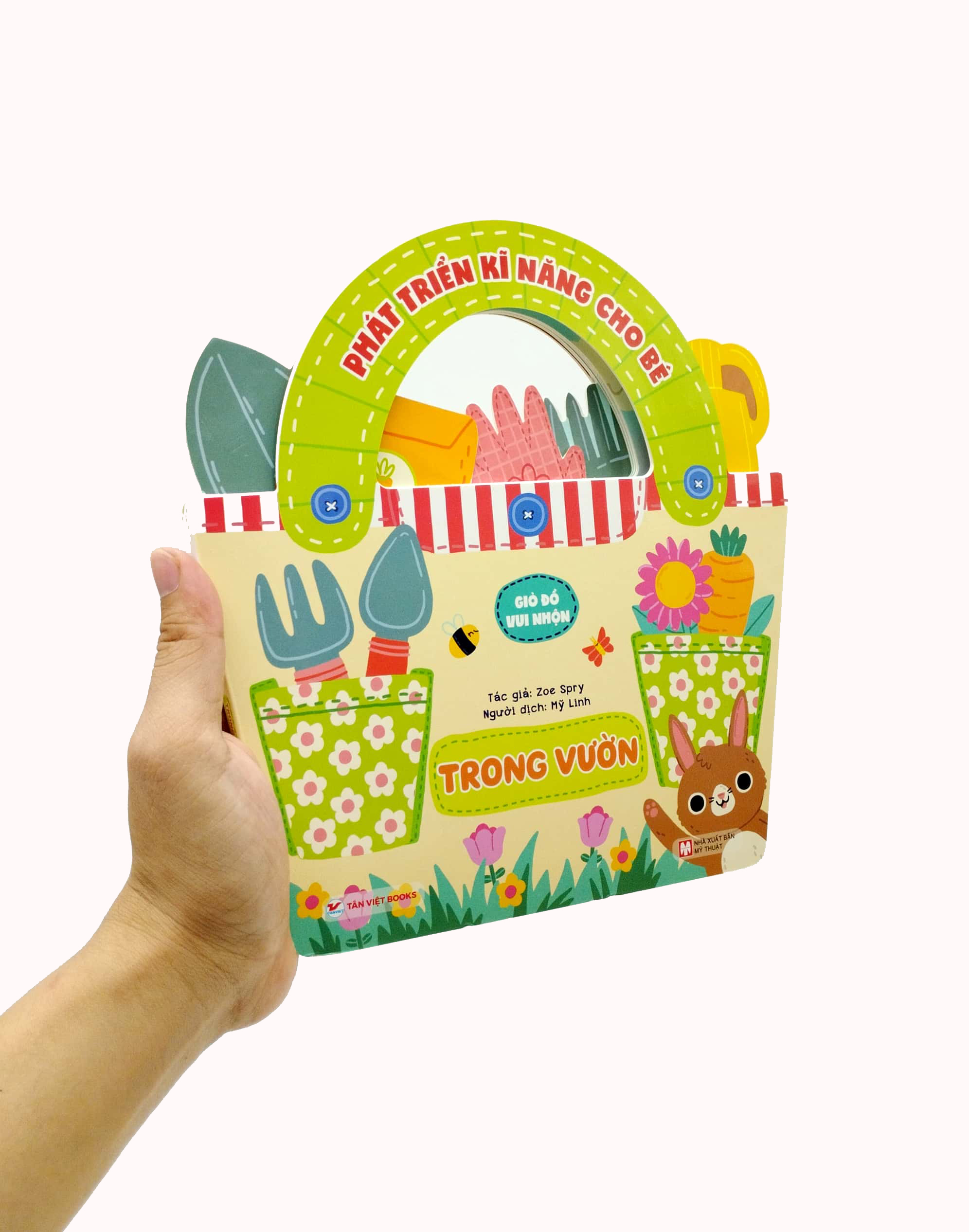 phát triển kĩ năng cho bé - giỏ đồ vui nhộn - trong vườn