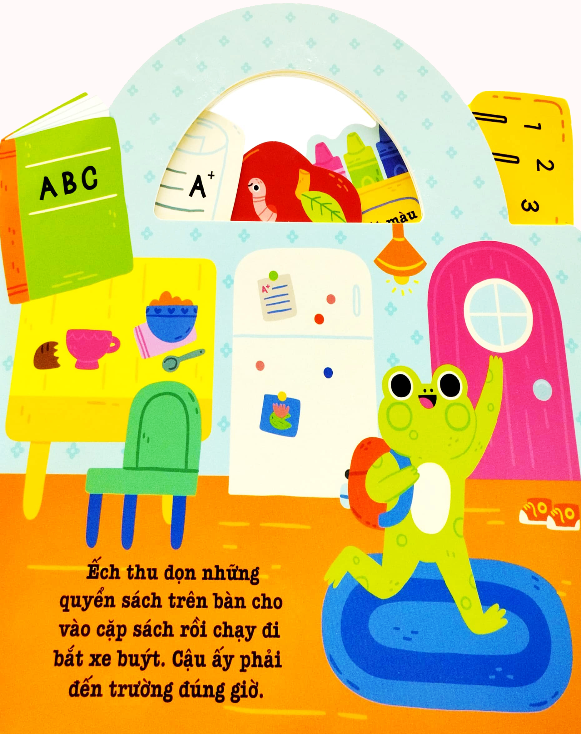 phát triển kĩ năng cho bé - giỏ đồ vui nhộn - trường học