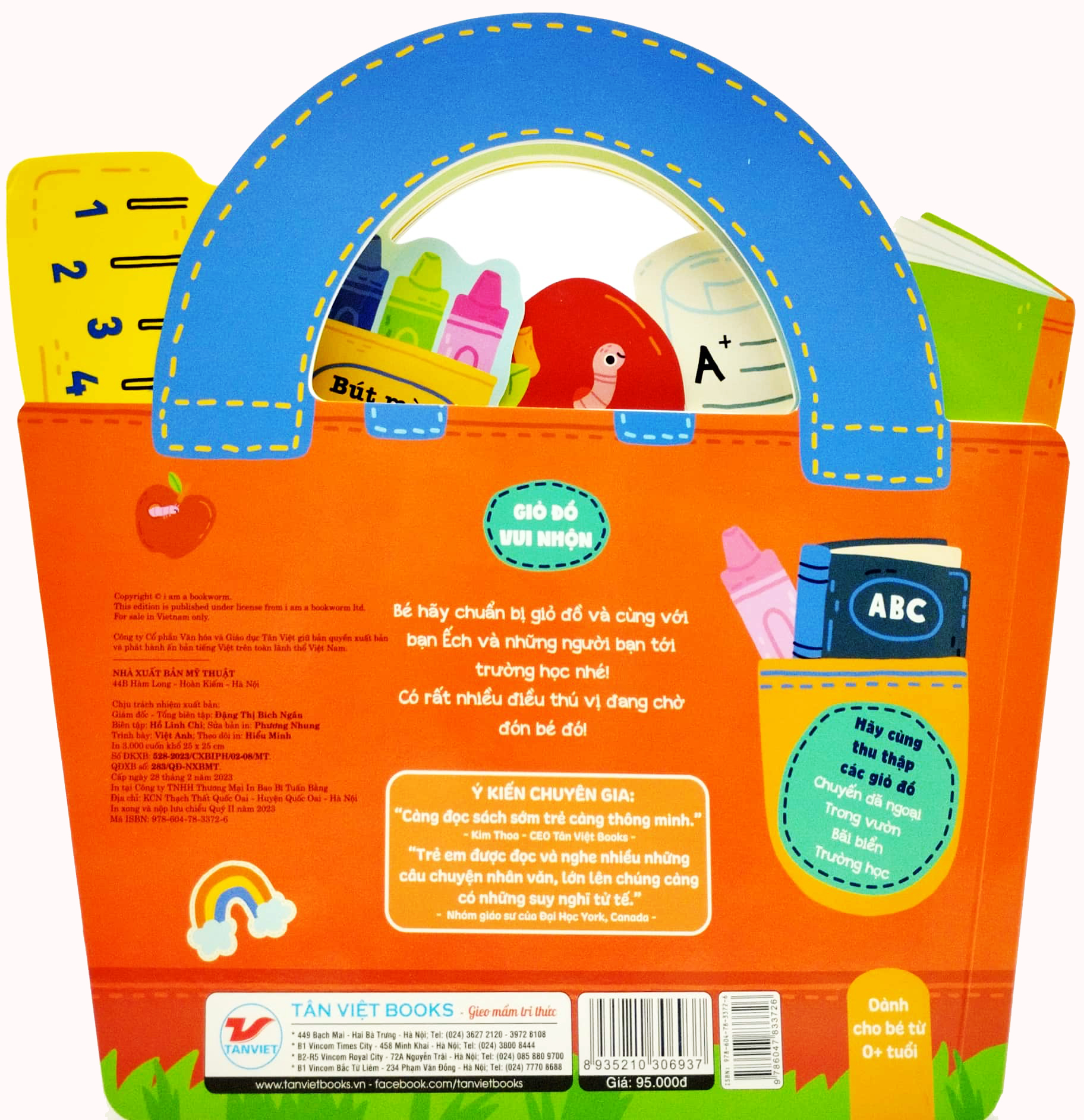 phát triển kĩ năng cho bé - giỏ đồ vui nhộn - trường học