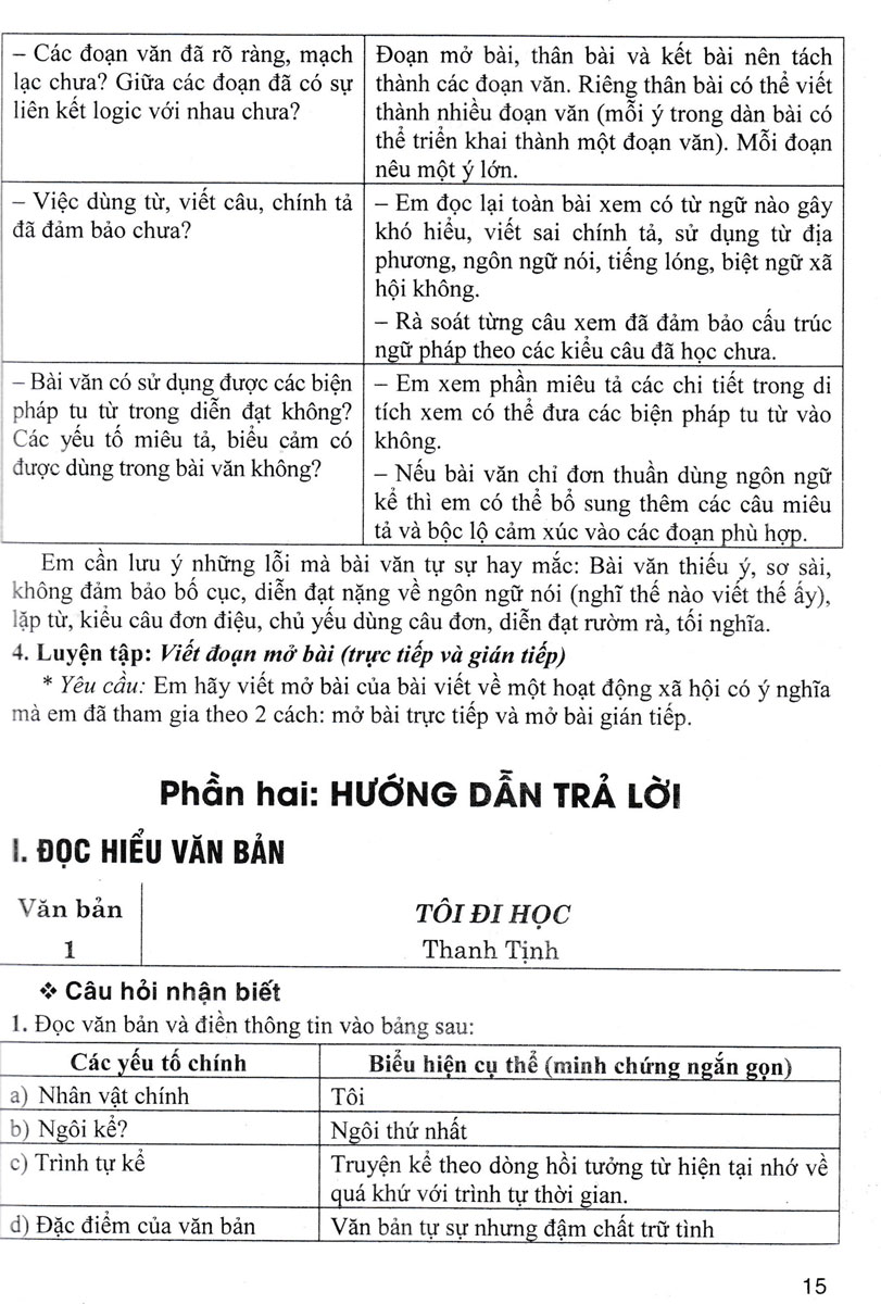 phát triển kĩ năng đọc-hiểu và viết văn bản ngữ văn 8 (bám sát sgk cánh diều)