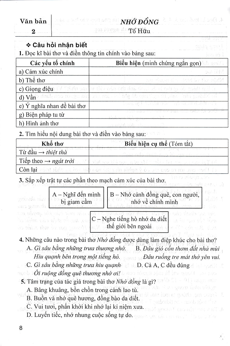 phát triển kĩ năng đọc-hiểu và viết văn bản theo thể loại ngữ văn 8 (bám sát sgk chân trời sáng tạo)