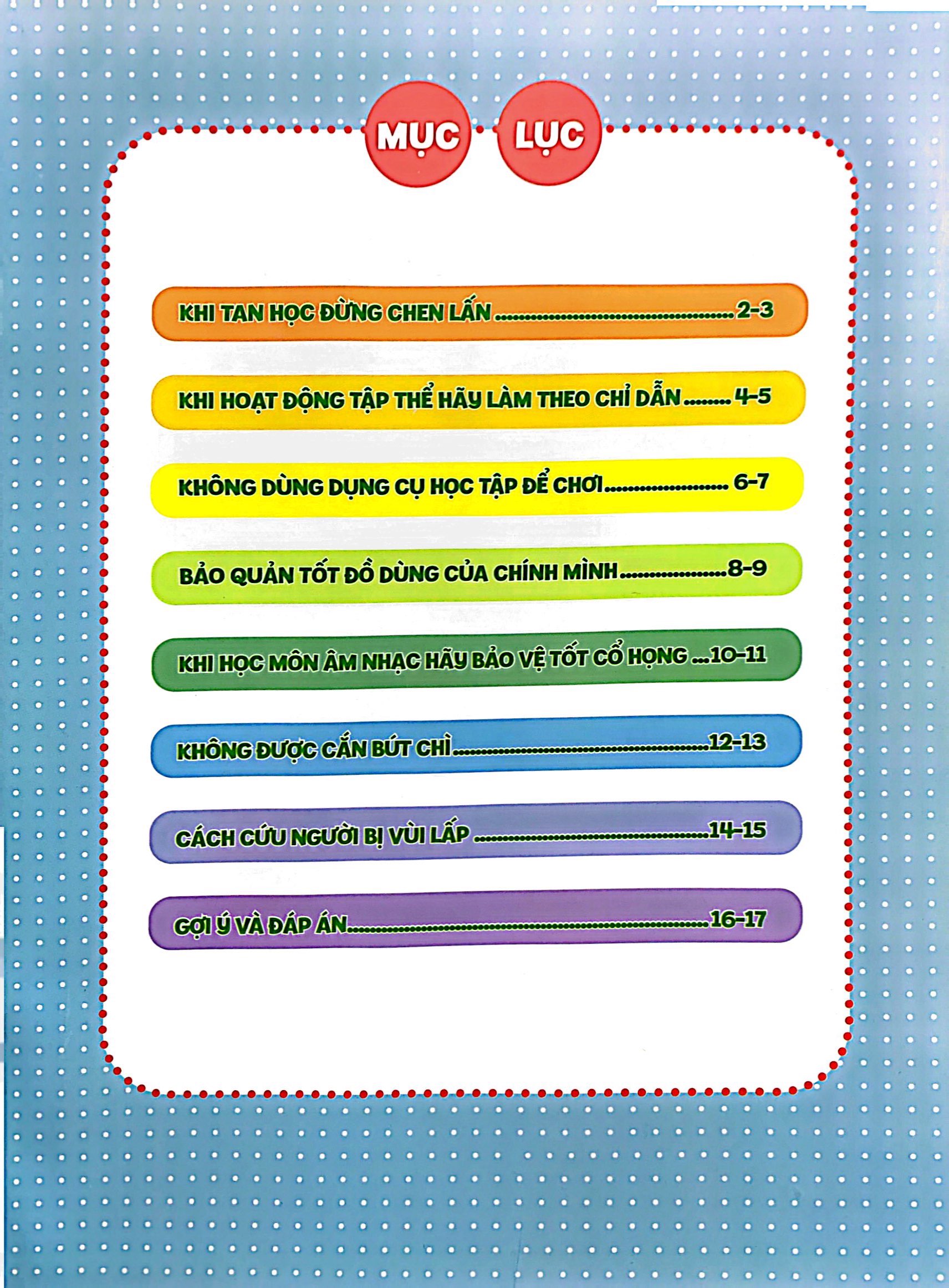 phát triển kỹ năng an toàn dành cho trẻ - trò chơi mê cung - an toàn trong trường học (từ 2 - 8 tuổi)