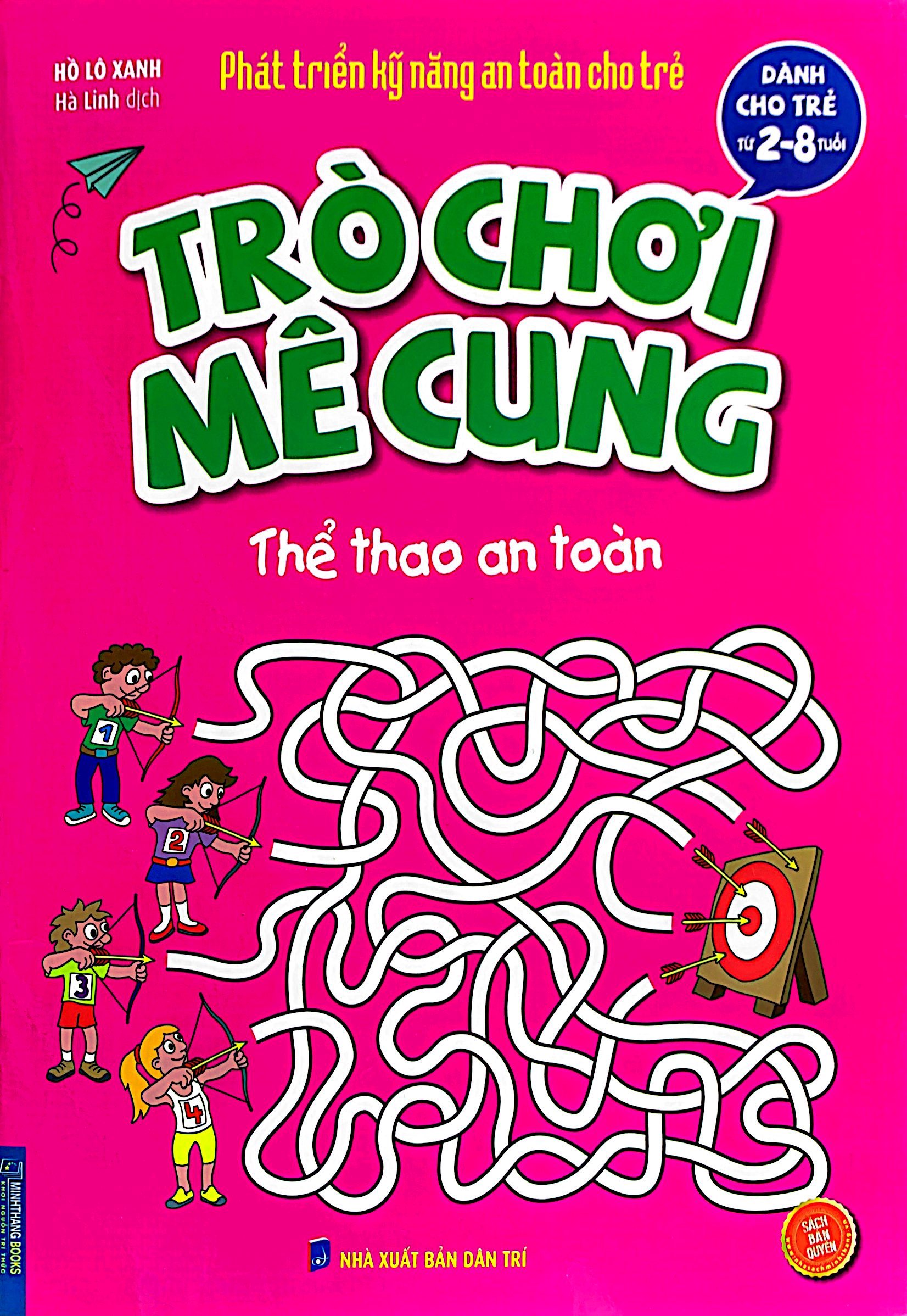 phát triển kỹ năng an toàn dành cho trẻ - trò chơi mê cung - thể thao an toàn (từ 2 - 8 tuổi)