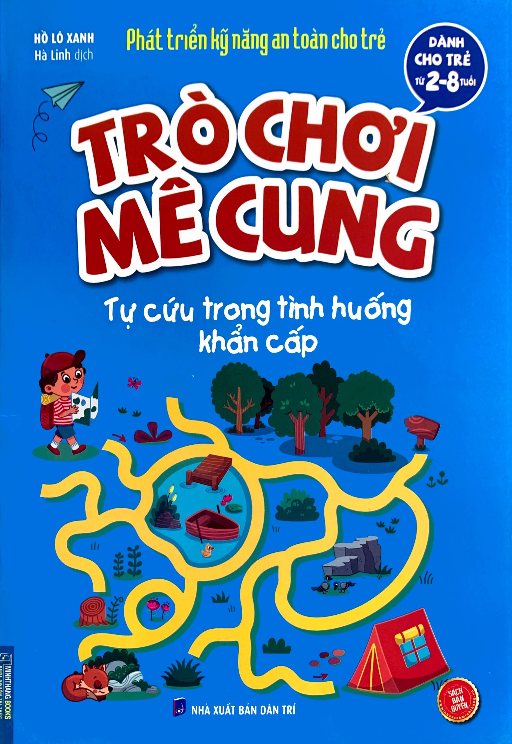 phát triển kỹ năng an toàn dành cho trẻ - trò chơi mê cung - tự cứu trong tình huống khẩn cấp (từ 2 - 8 tuổi)