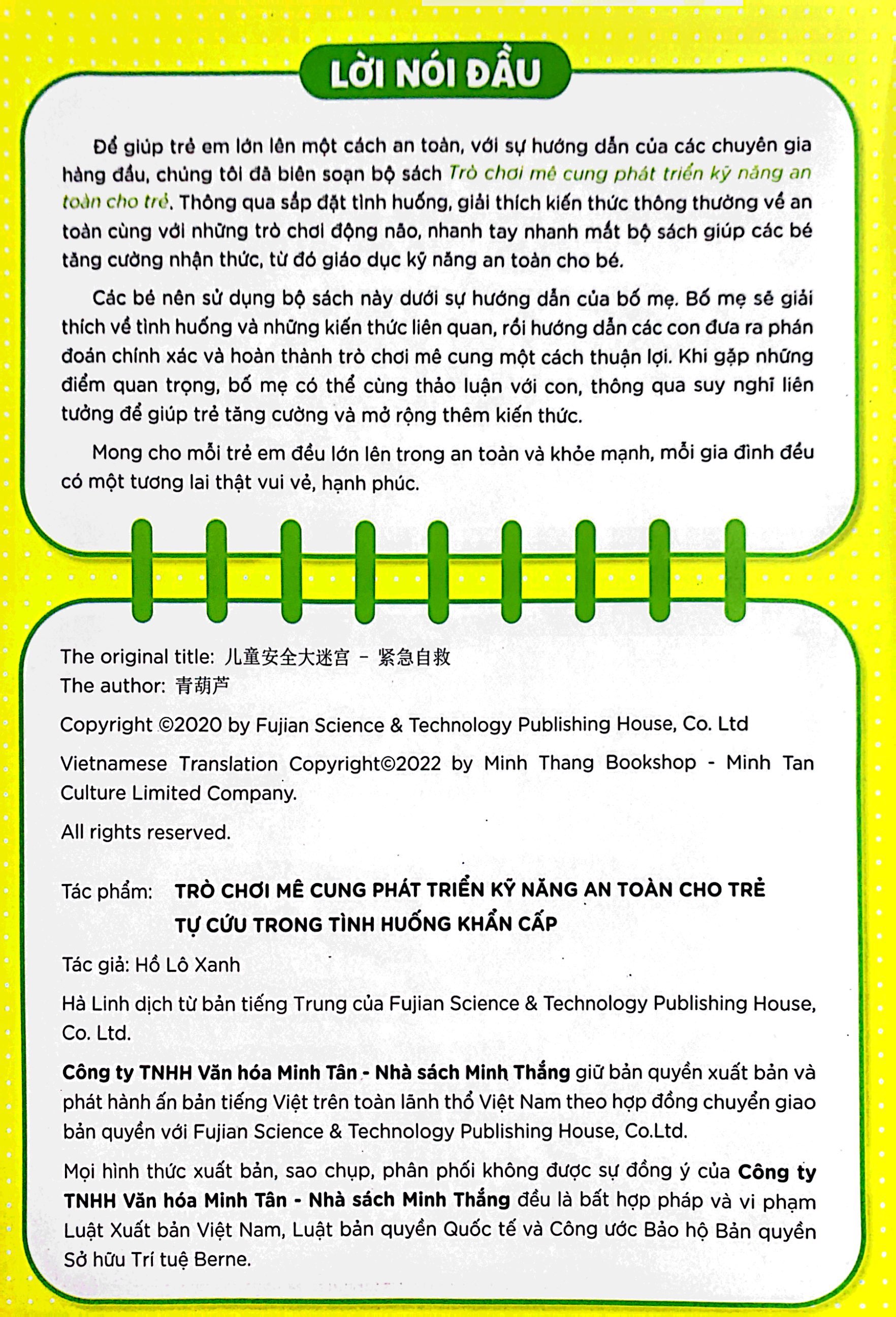 phát triển kỹ năng an toàn dành cho trẻ - trò chơi mê cung - tự cứu trong tình huống khẩn cấp (từ 2 - 8 tuổi)