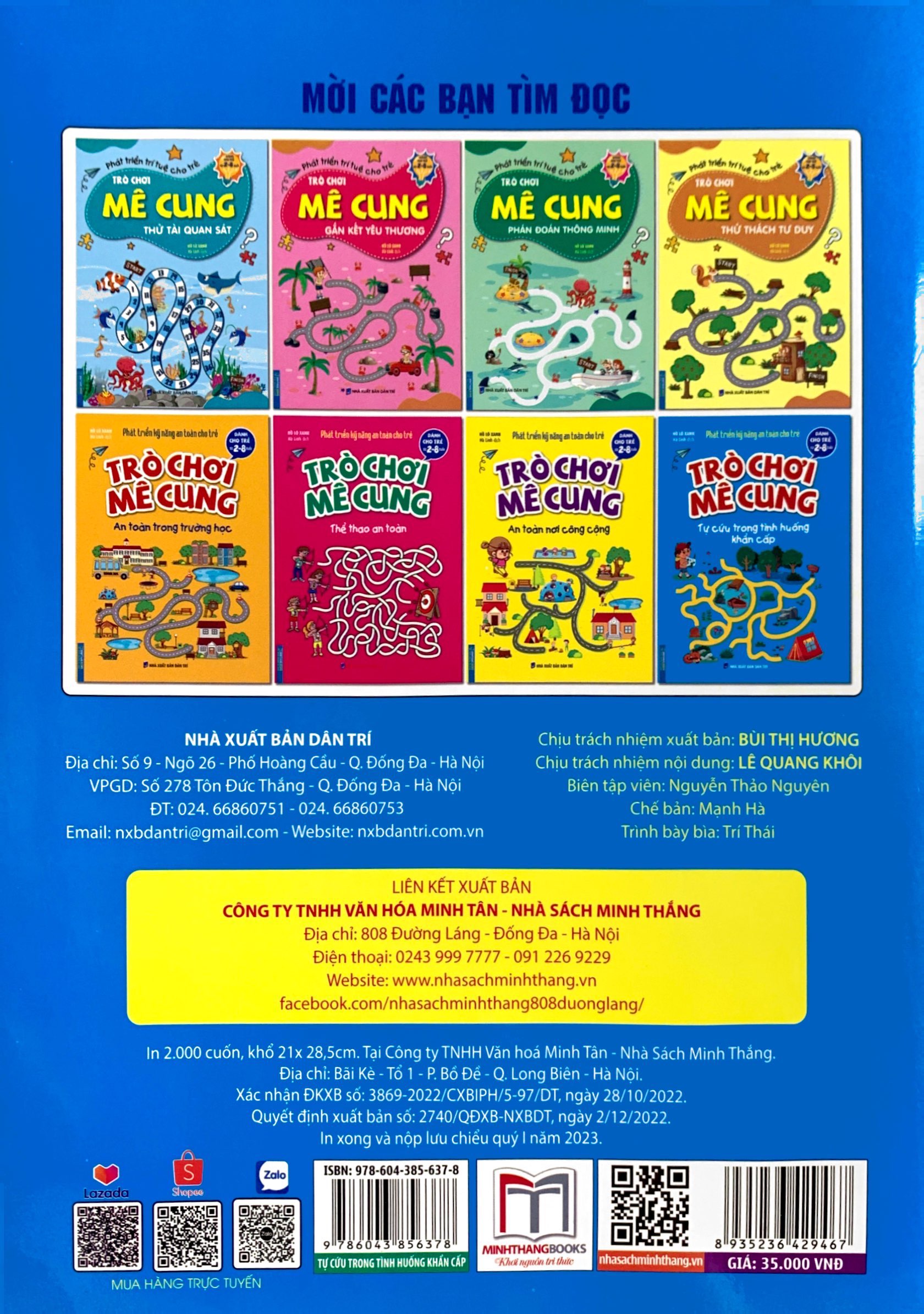 phát triển kỹ năng an toàn dành cho trẻ - trò chơi mê cung - tự cứu trong tình huống khẩn cấp (từ 2 - 8 tuổi)