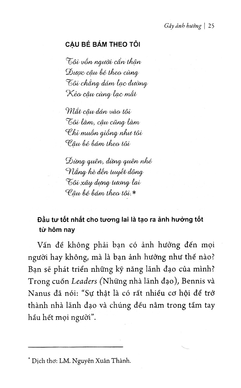 phát triển kỹ năng lãnh đạo