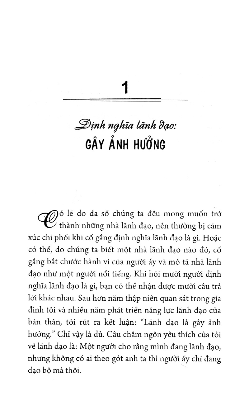 phát triển kỹ năng lãnh đạo