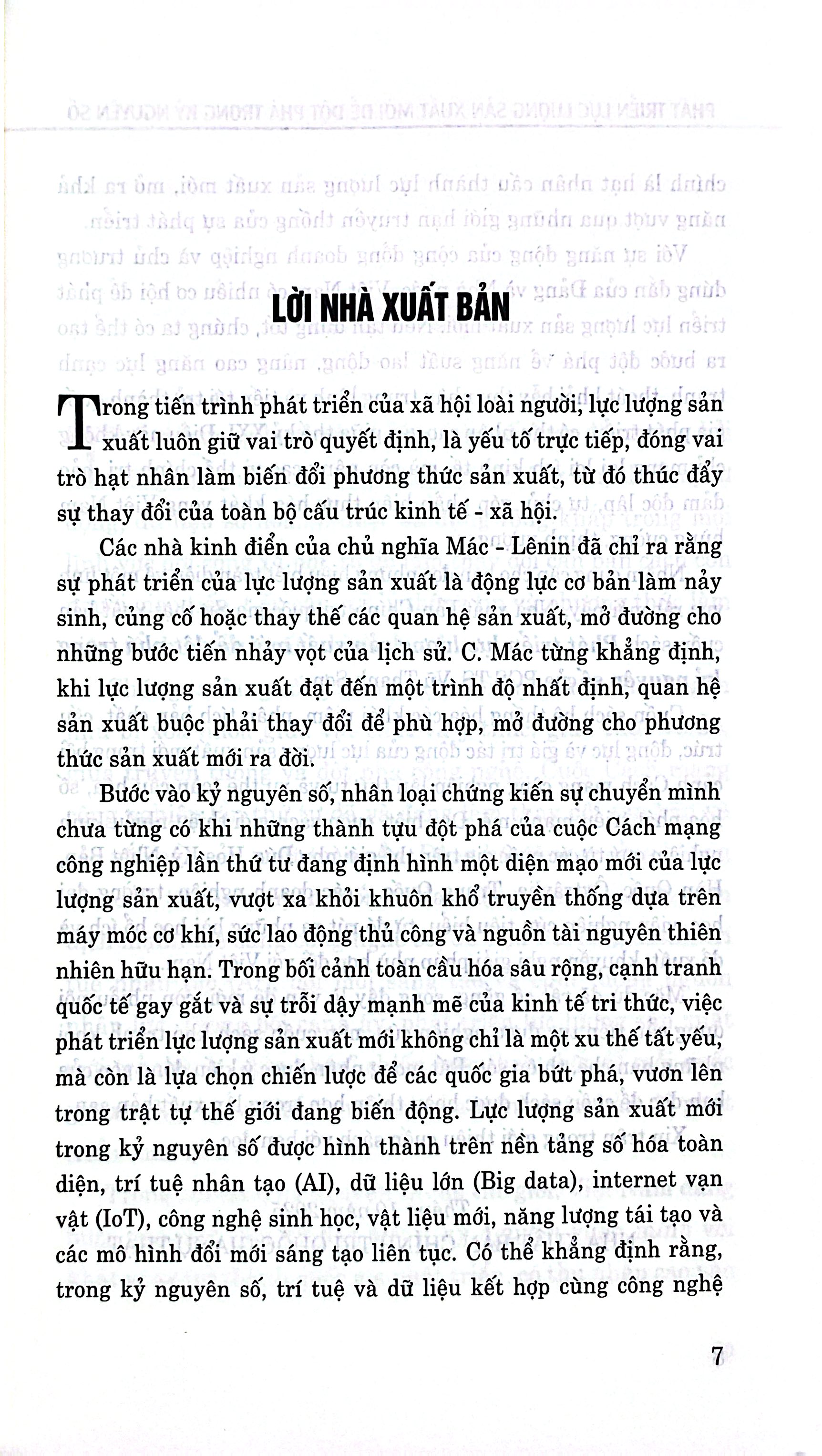 Phát Triển Lực Lượng Sản Xuất Mới Để Đột Phá Trong Kỷ Nguyên Số