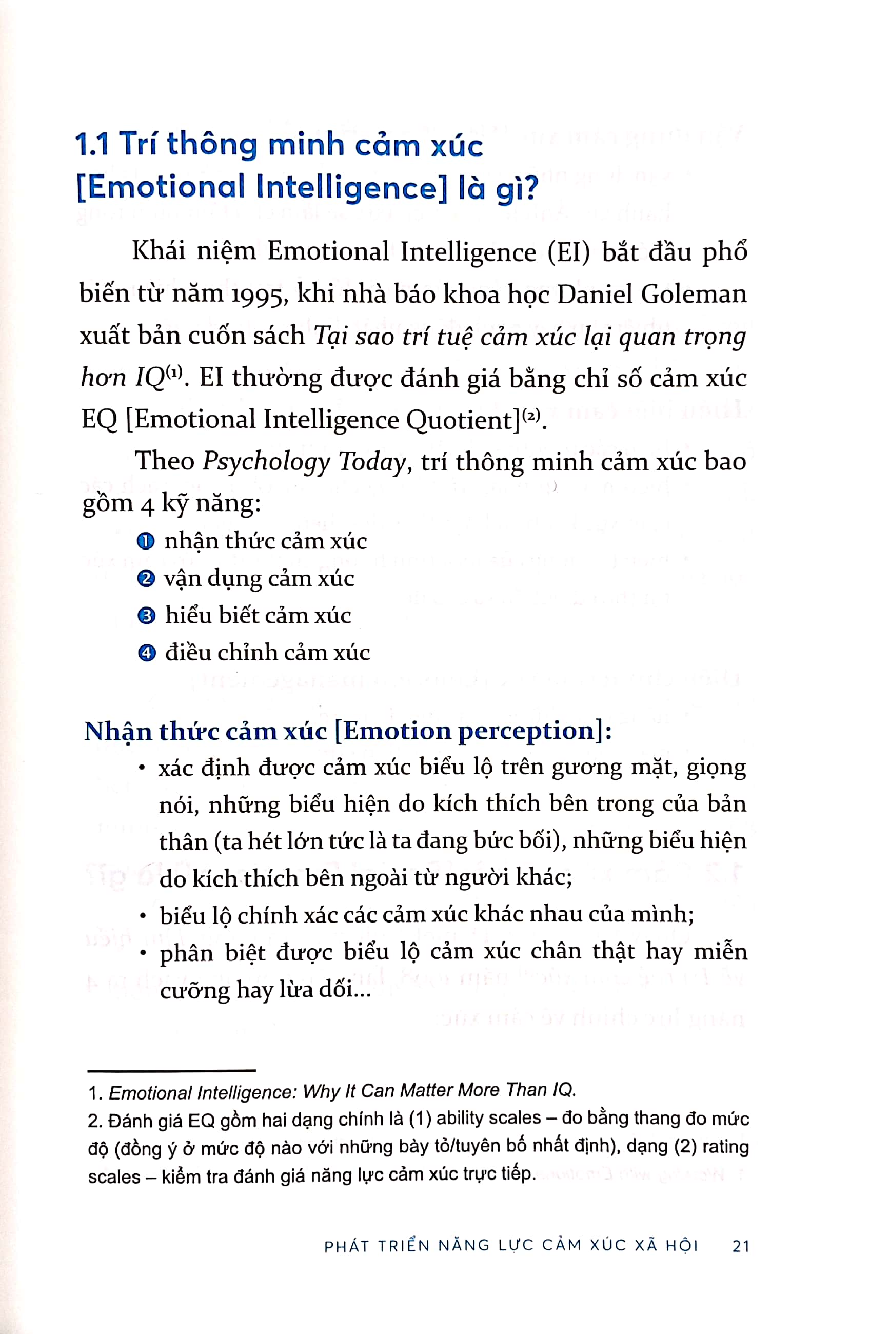 phát triển năng lực cảm xúc xã hội - giúp tăng trưởng eq, thúc đẩy thành công