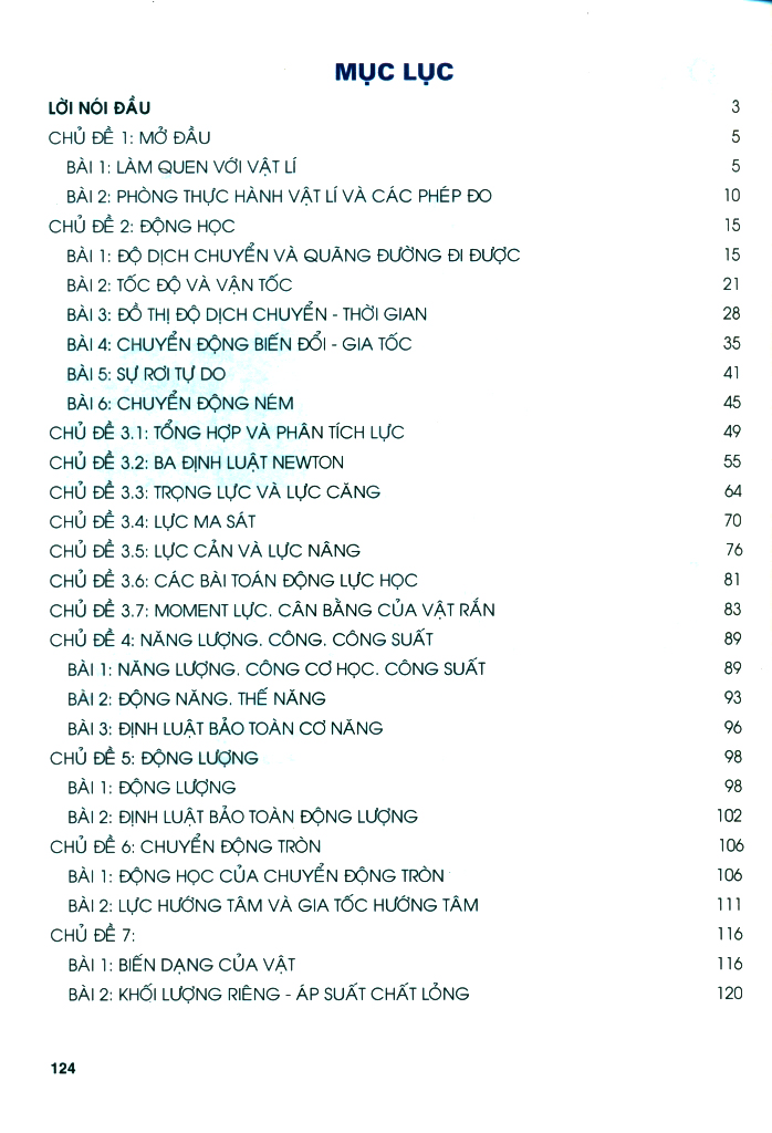 phát triển năng lực môn vật lý - lớp 10