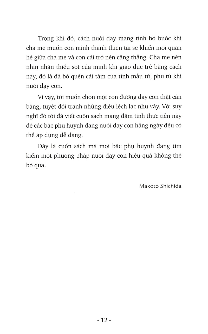phát triển năng lực trí tuệ cho con theo phương pháp shichida