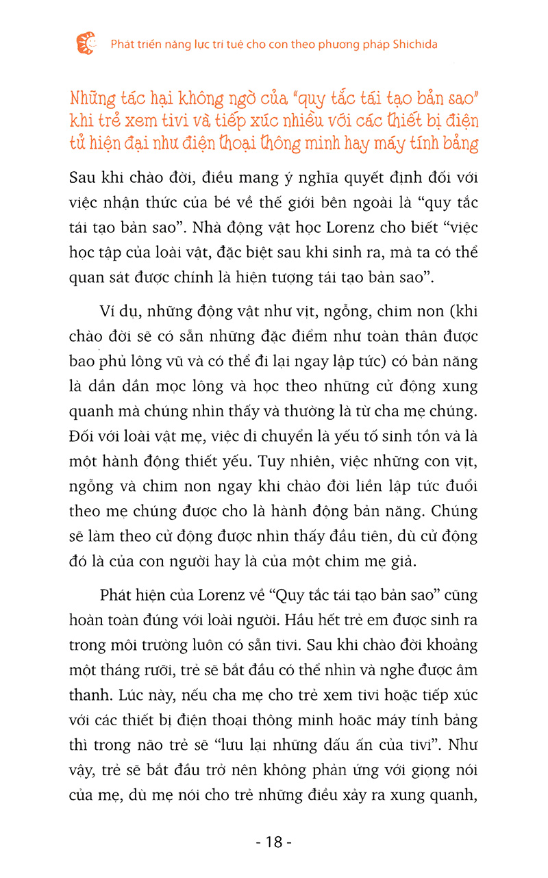 phát triển năng lực trí tuệ cho con theo phương pháp shichida