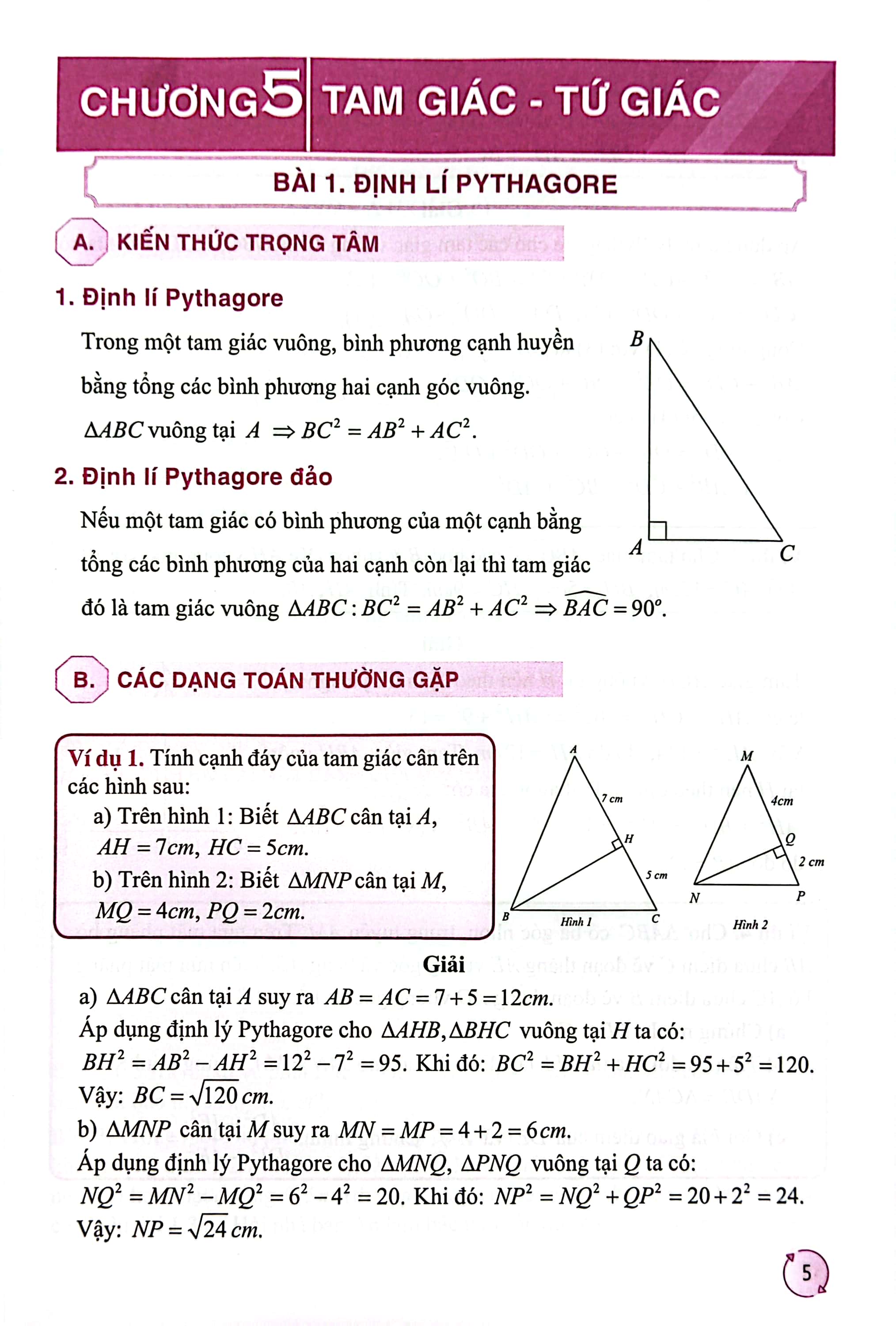 phát triển năng lực tư duy và sáng tạo toán 8 - tập 2 (biên soạn theo chương trình giáo dục phổ thông 2018)