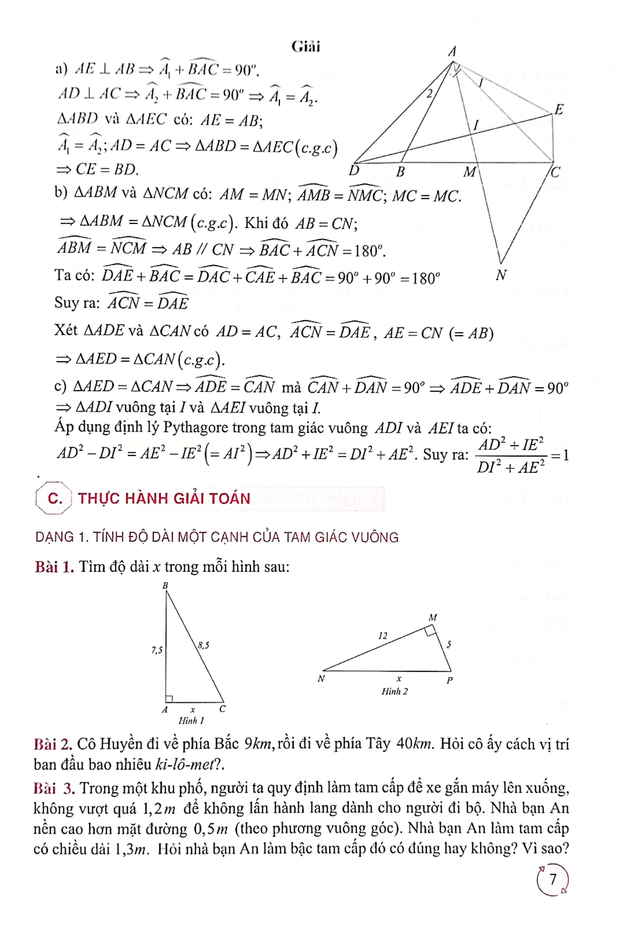 phát triển năng lực tư duy và sáng tạo toán 8 - tập 2 (biên soạn theo chương trình giáo dục phổ thông 2018)
