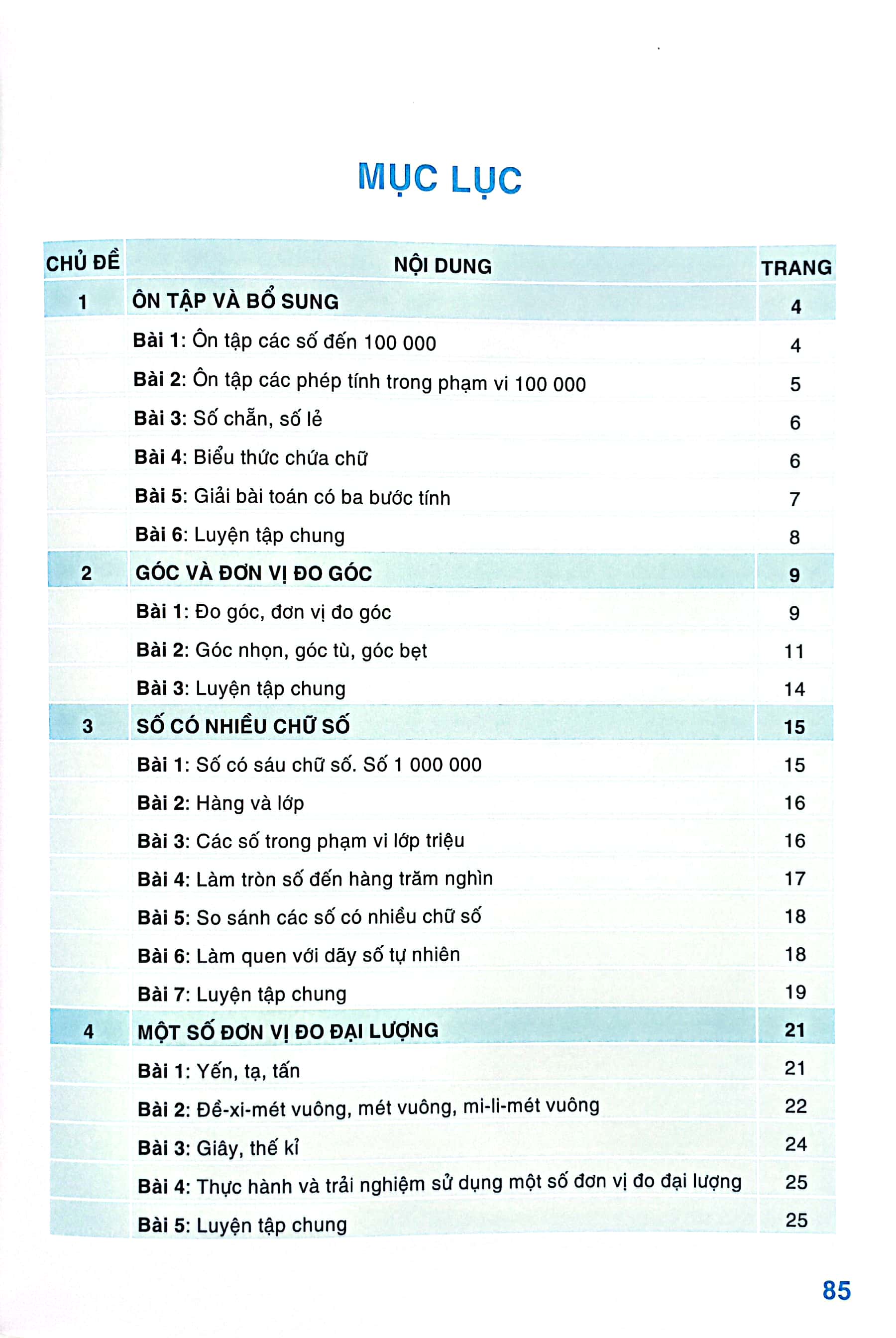 phát triển năng lực tự học toán 4 (biên soạn theo chương trình giáo dục phổ thông mới)
