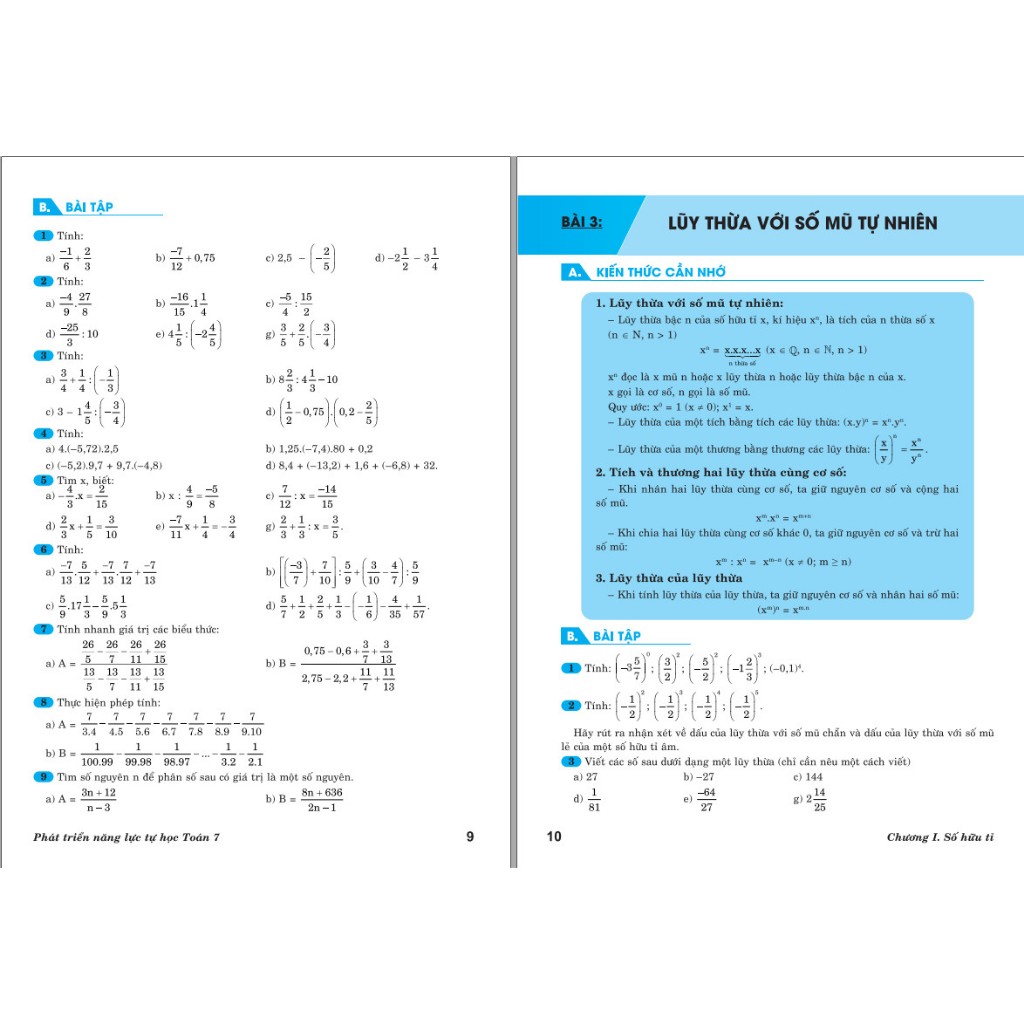 phát triển năng lực tự học toán 7 (theo chương trình gdpt mới)