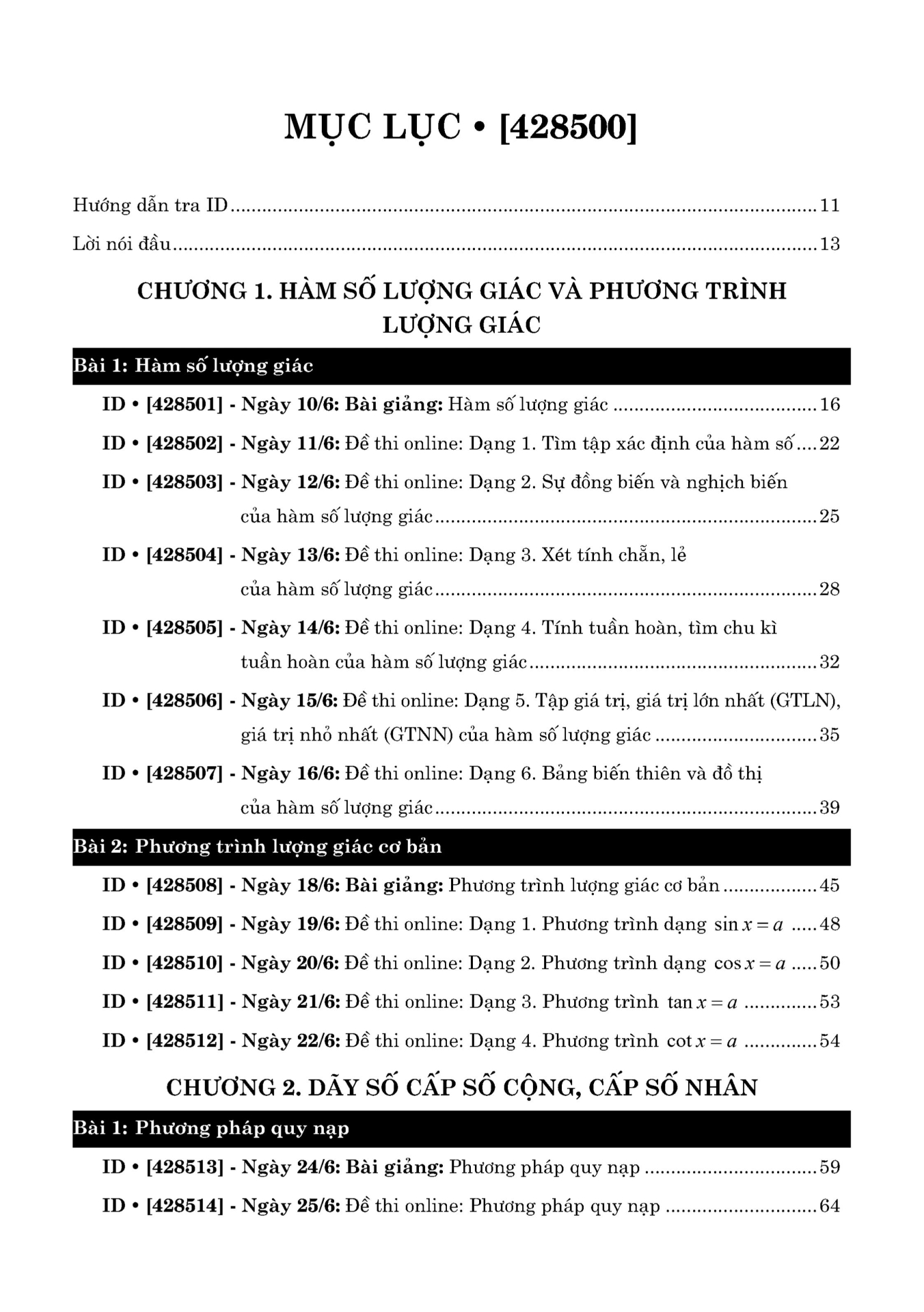 phát triển năng lực và tư duy giải toán lớp 11