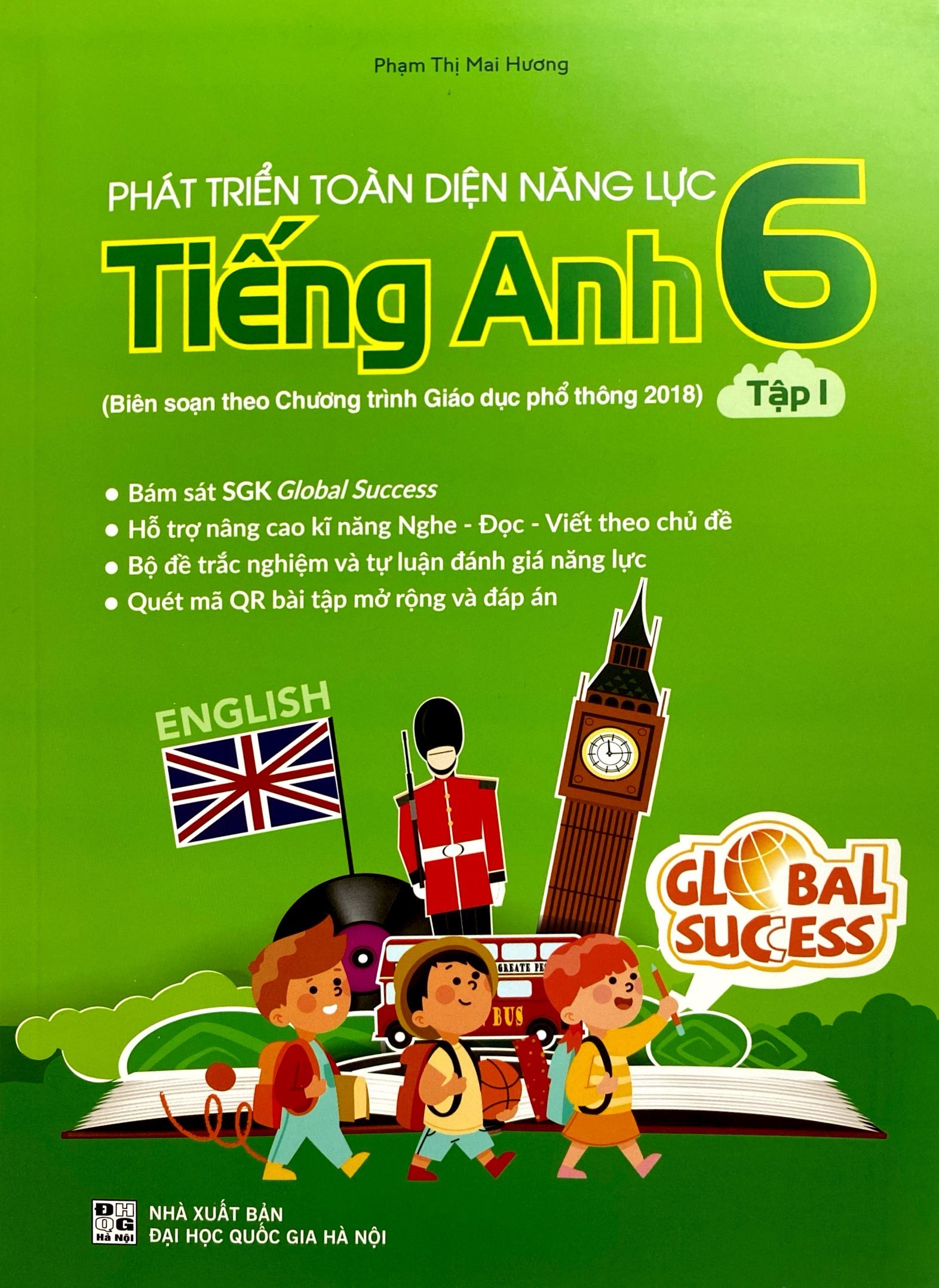 phát triển toán diện năng lực tiếng anh 6 - tập 1 (theo chương trình giáo dục phổ thông 2018)