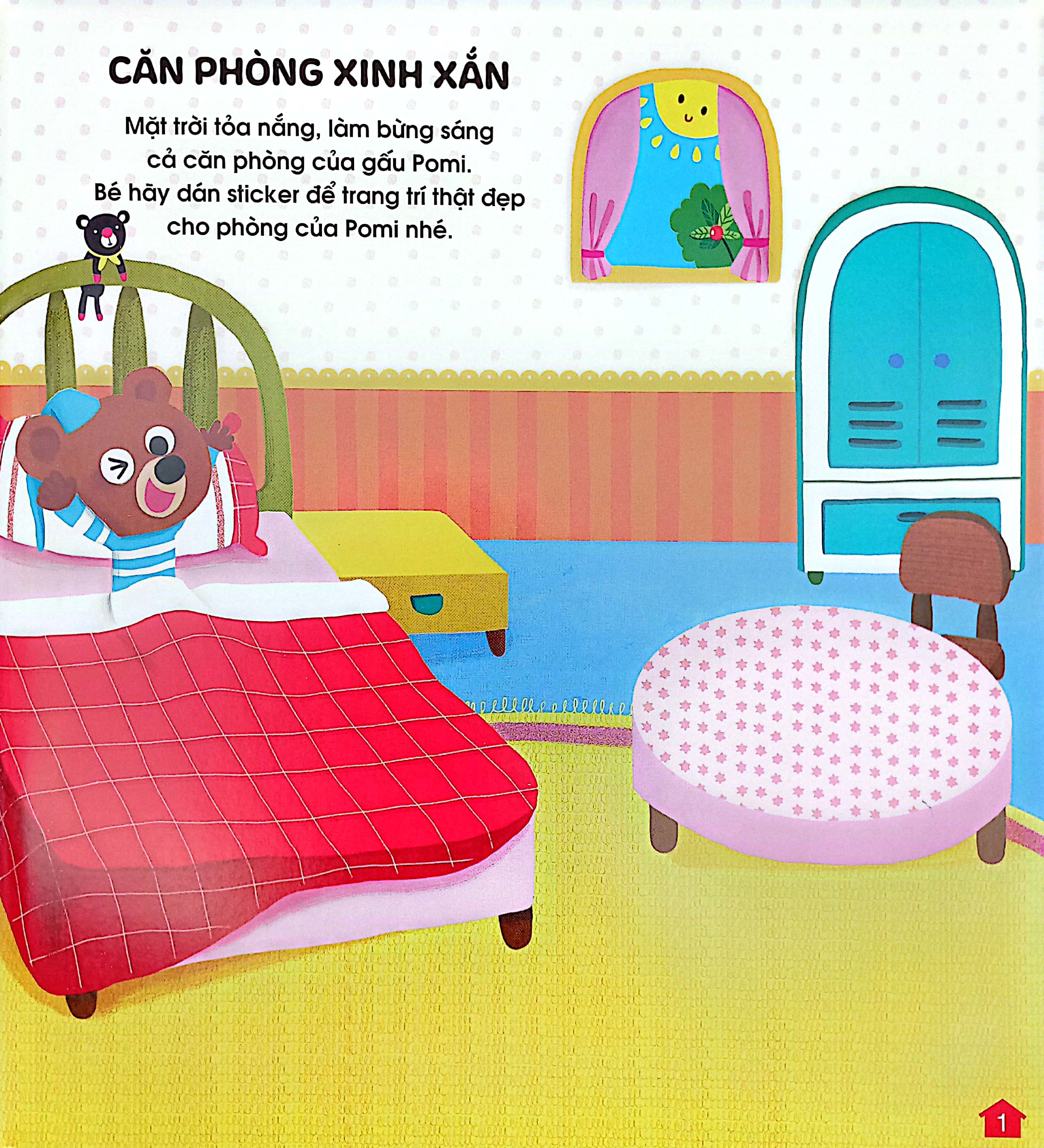 phát triển trí não cho trẻ qua tô - dán và nối hình - nhà của bé