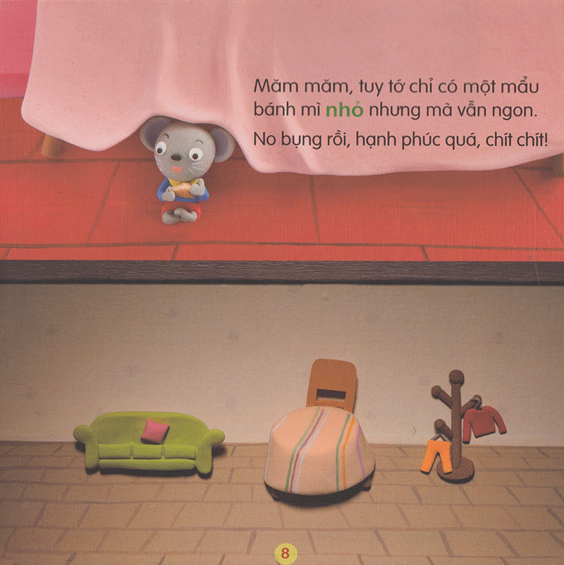 phát triển trí thông minh toán học cho trẻ 2-5 tuổi - người khổng lồ và chuột con