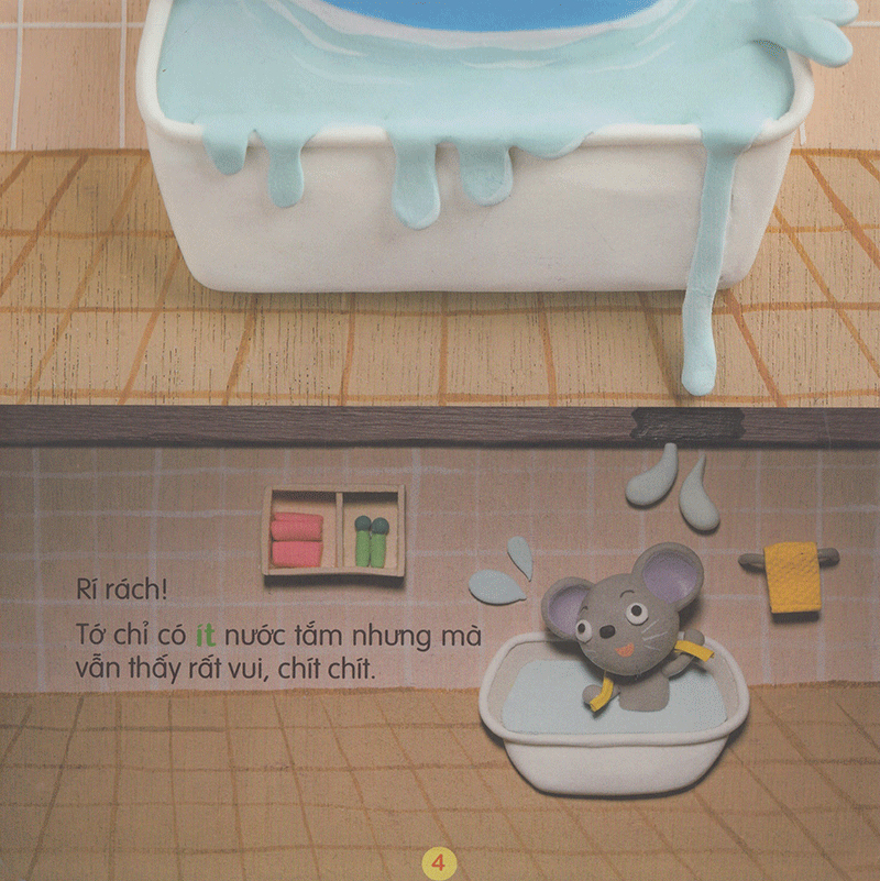 phát triển trí thông minh toán học cho trẻ 2-5 tuổi - người khổng lồ và chuột con