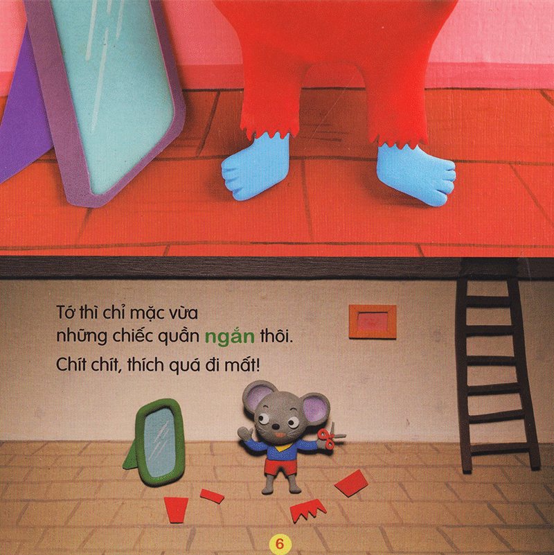 phát triển trí thông minh toán học cho trẻ 2-5 tuổi - người khổng lồ và chuột con