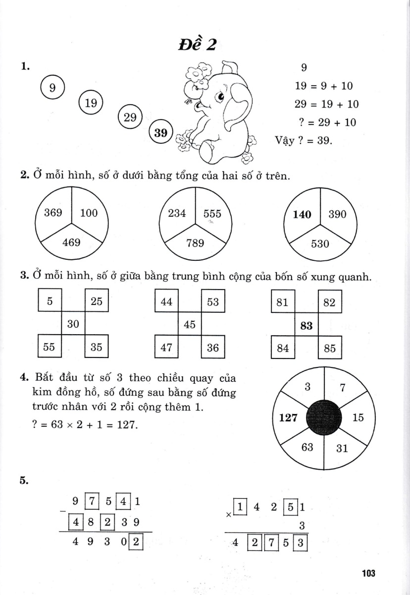 Phát Triển Trí Thông Minh Toán Lớp 4