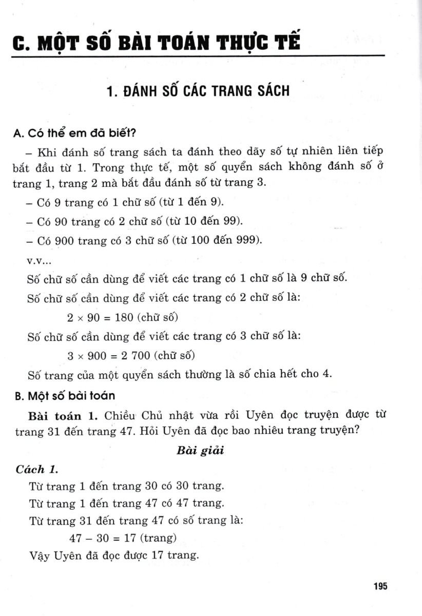 Phát Triển Trí Thông Minh Toán Lớp 4