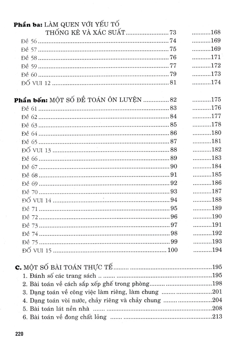 Phát Triển Trí Thông Minh Toán Lớp 4