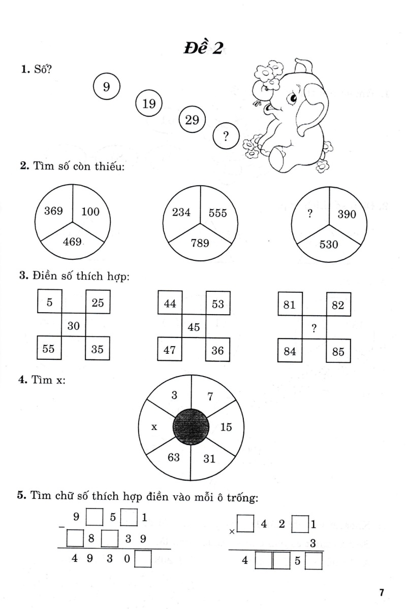 Phát Triển Trí Thông Minh Toán Lớp 4