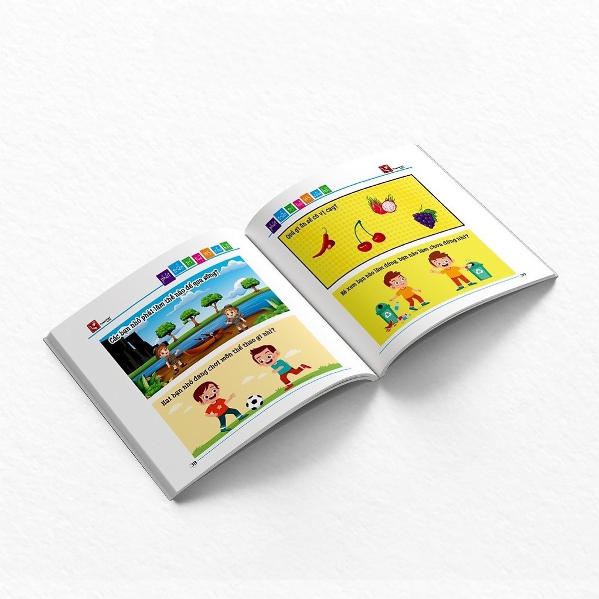 phát triển trí tuệ - 145 câu hỏi - dành cho bé 2-4 tuổi