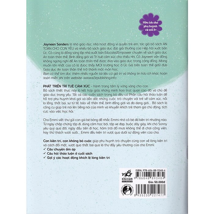 phát triển trí tuệ cảm xúc - con kiên trì, con không bỏ cuộc