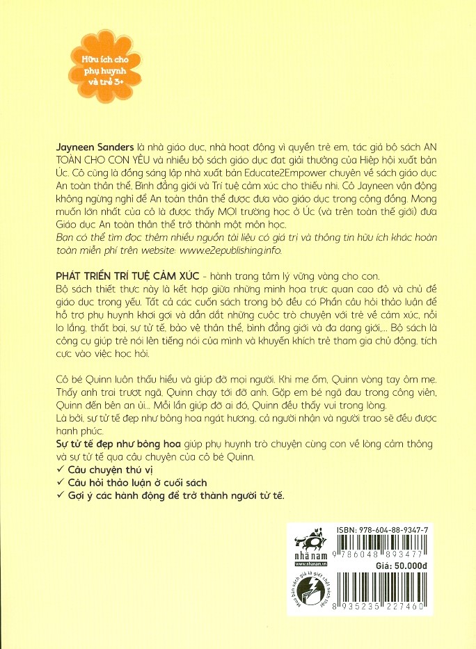 phát triển trí tuệ cảm xúc - sự tử tế đẹp như bông hoa