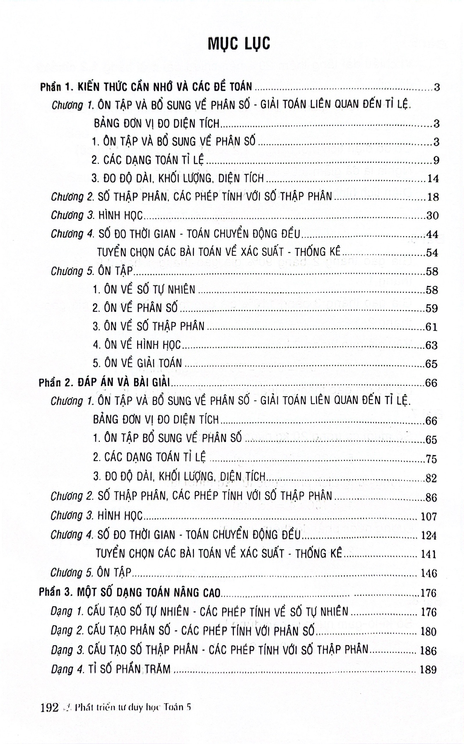 phát triển tư duy học toán 5 (theo chương trình gdpt mới)