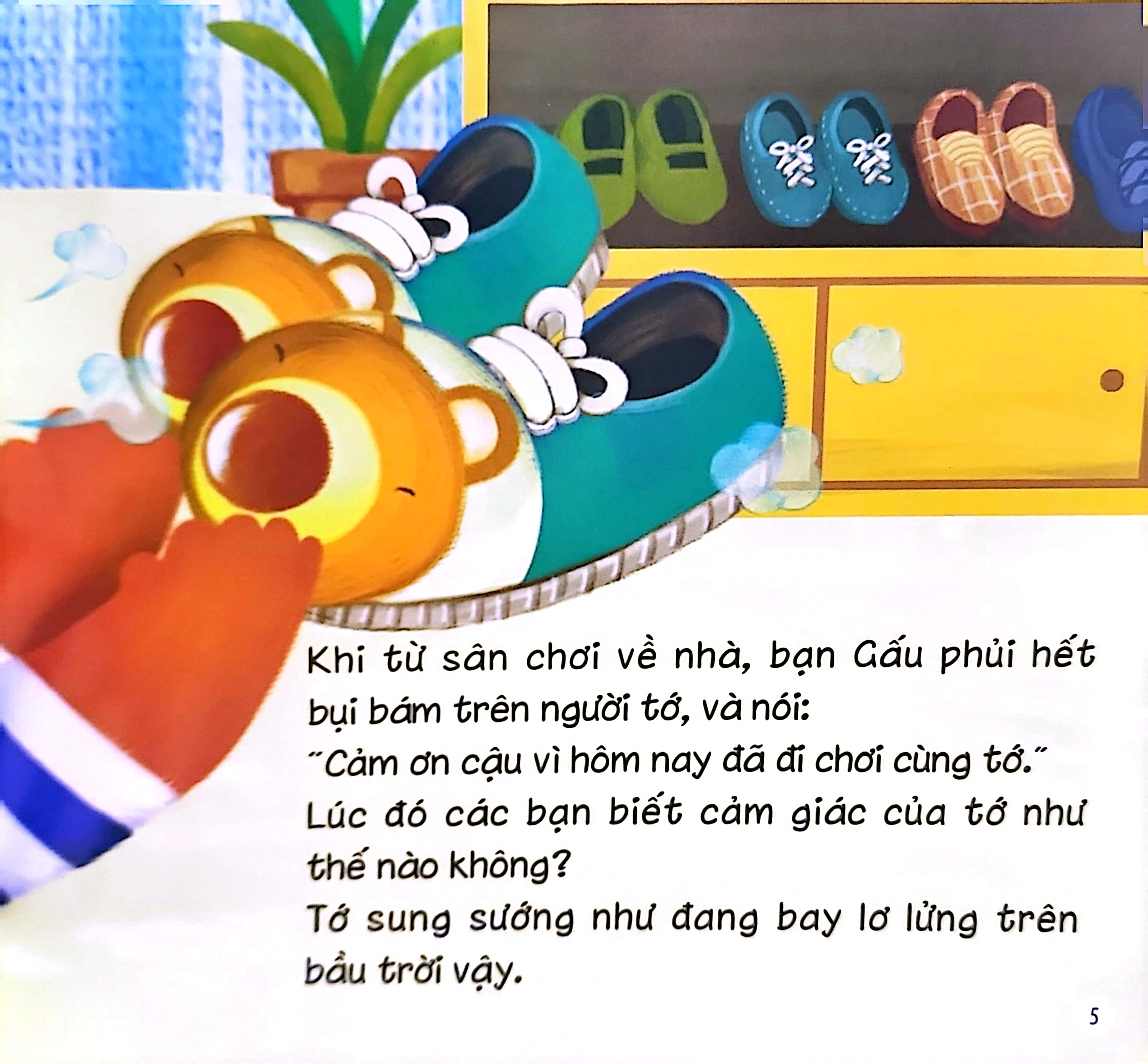 phát triển tư duy - kĩ năng cho bé: bồi đắp tình cảm gia đình - gia đình giày hạnh phúc